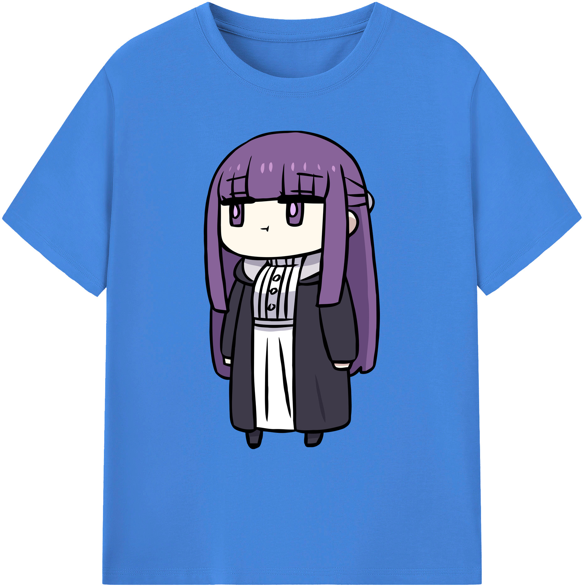（画像用） 葬送のフリーレン Frieren 綿100％ メンズ半袖Tシャツ｜肌触りやわらか＆通気性