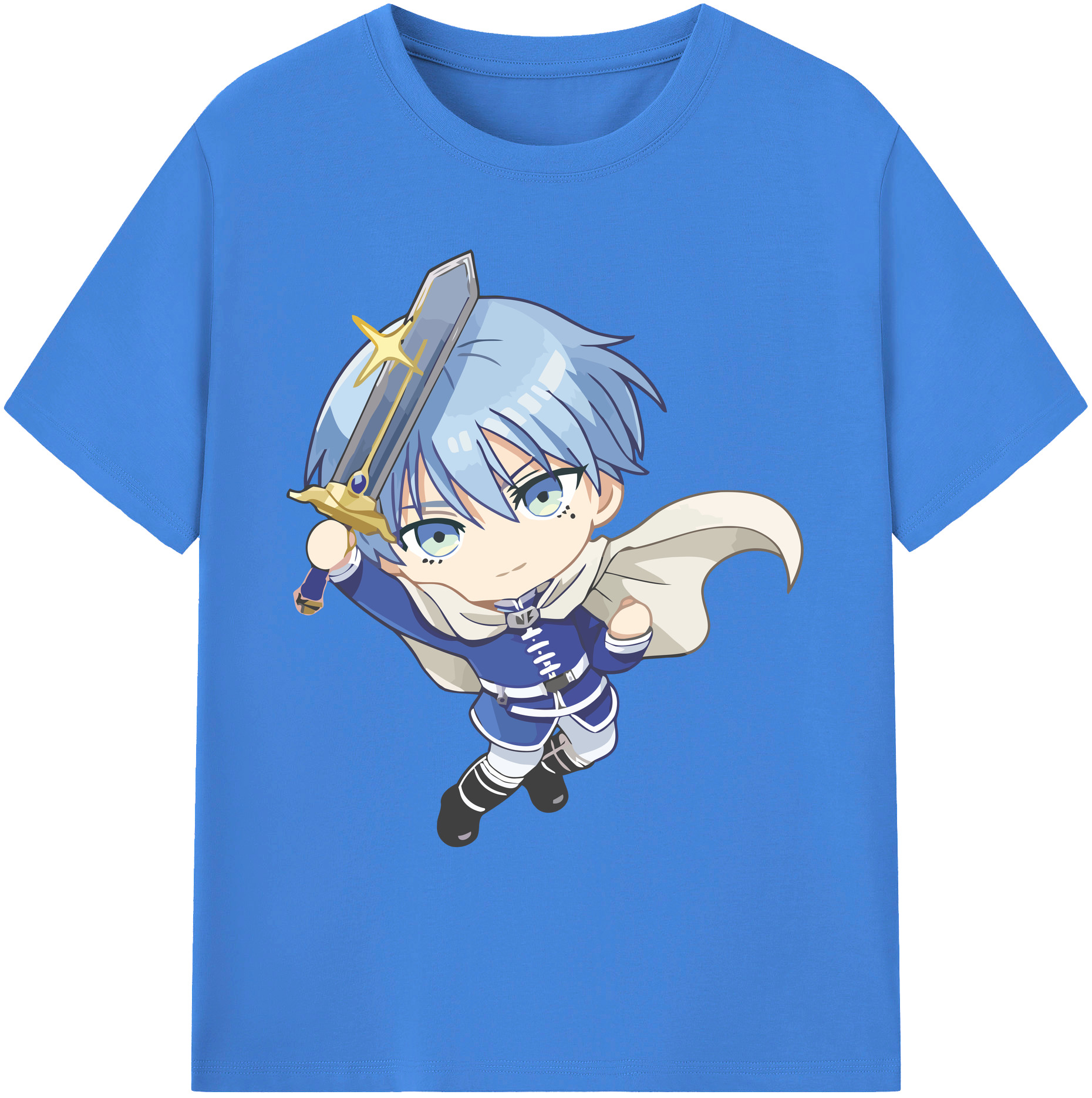 （画像用） 葬送のフリーレン Frieren 綿100％ メンズ半袖Tシャツ｜肌触りやわらか＆通気性
