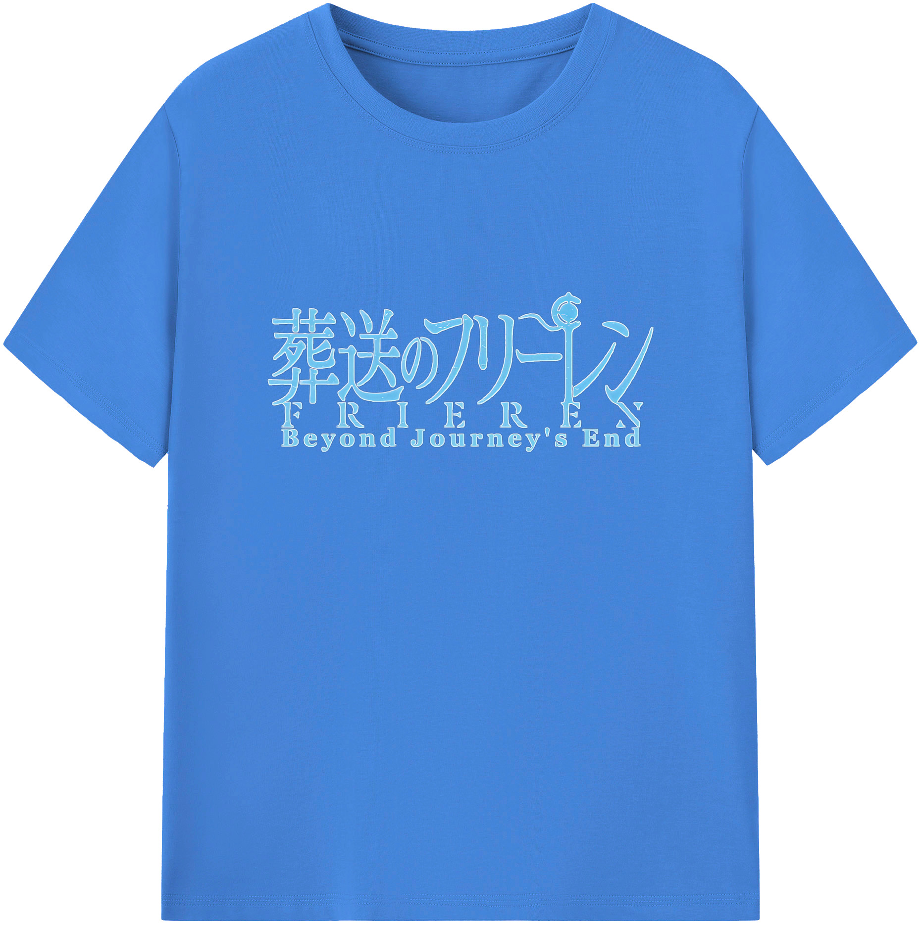 （画像用） 葬送のフリーレン Frieren 綿100％ メンズ半袖Tシャツ｜肌触りやわらか＆通気性