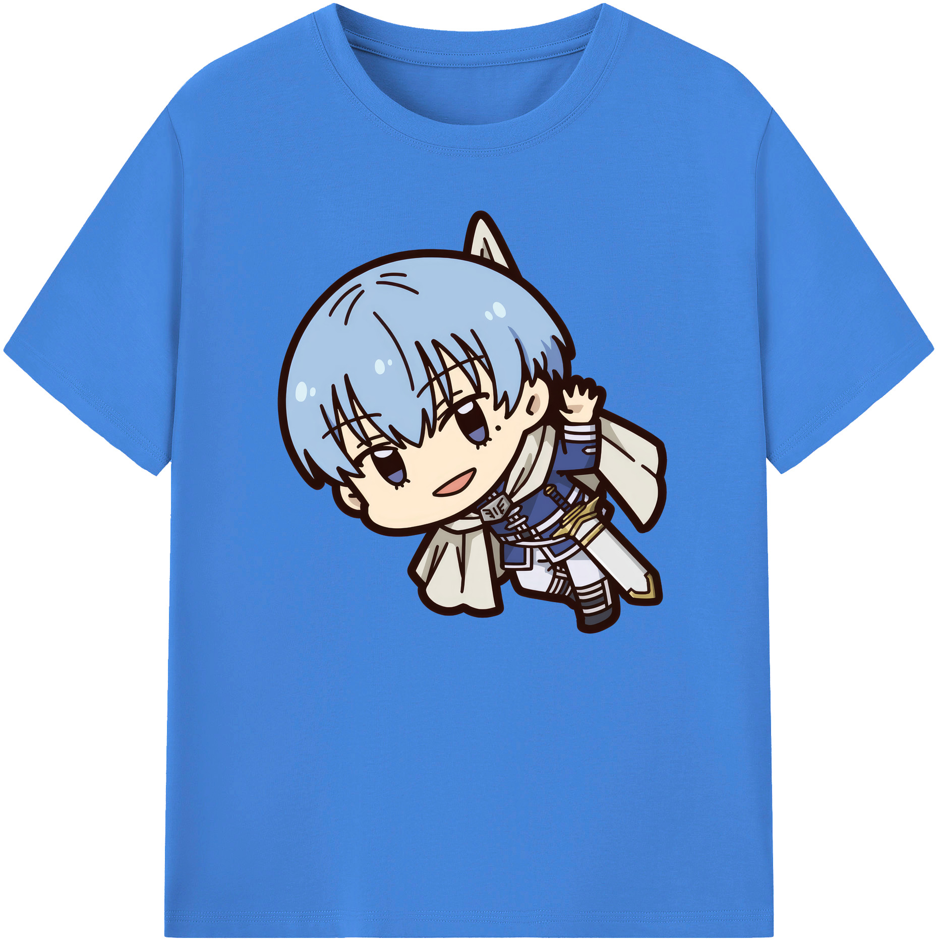 （画像用） 葬送のフリーレン Frieren 綿100％ メンズ半袖Tシャツ｜肌触りやわらか＆通気性