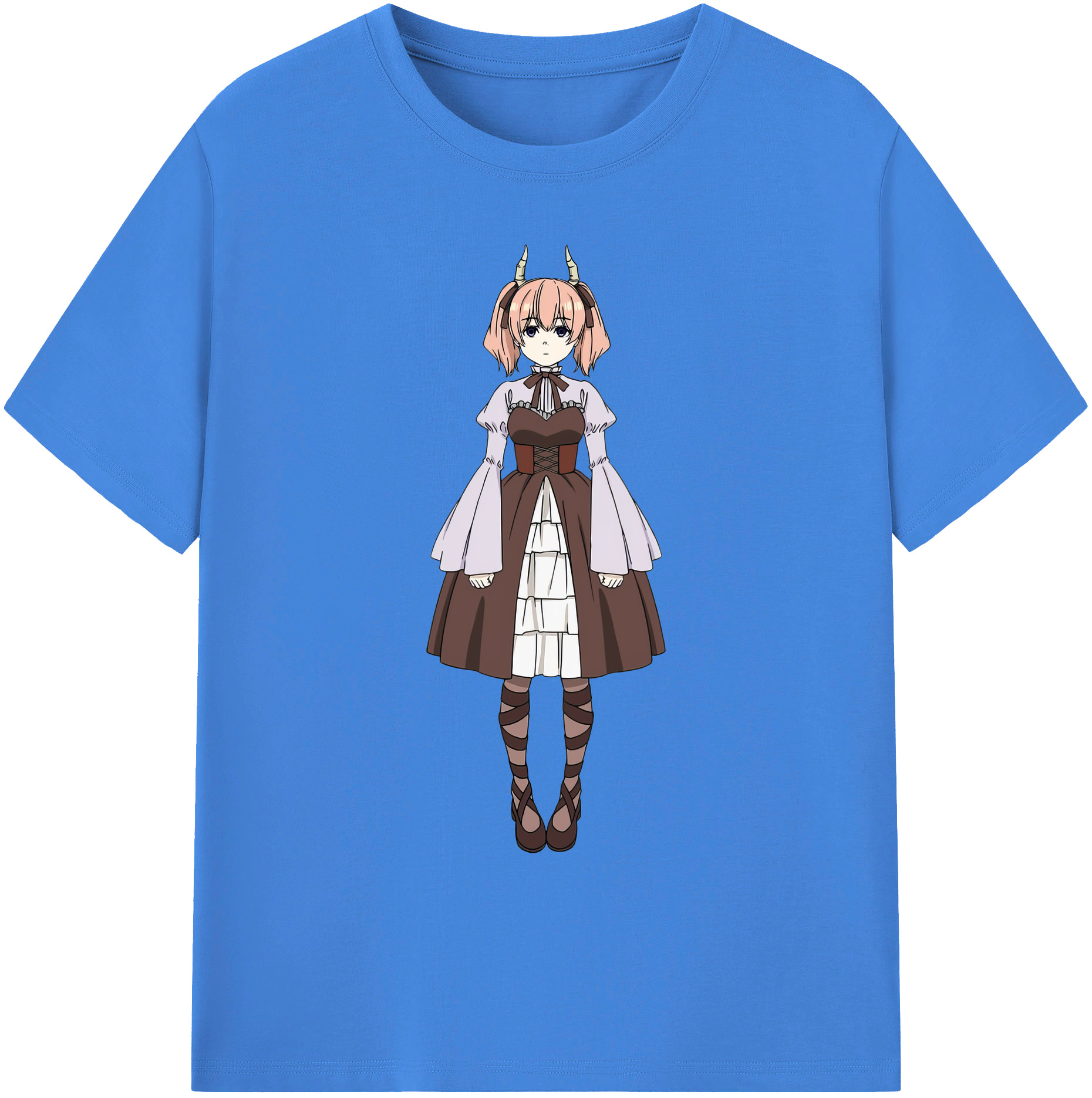 （画像用） 葬送のフリーレン Frieren 綿100％ メンズ半袖Tシャツ｜肌触りやわらか＆通気性