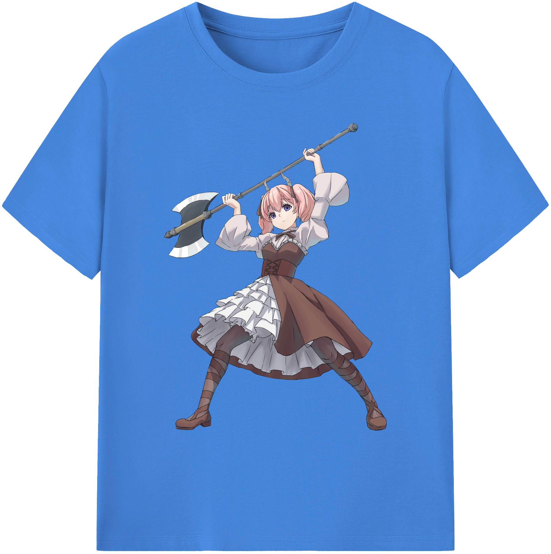 （画像用） 葬送のフリーレン Frieren 綿100％ メンズ半袖Tシャツ｜肌触りやわらか＆通気性