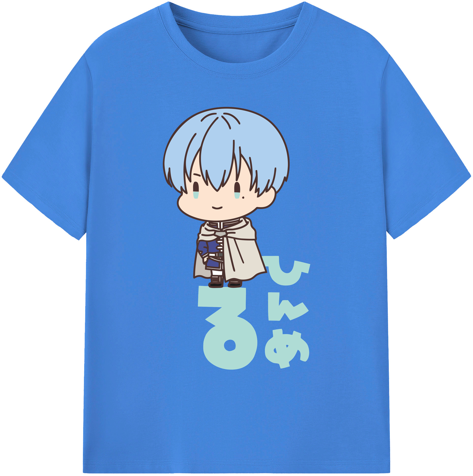 （画像用） 葬送のフリーレン Frieren 綿100％ メンズ半袖Tシャツ｜肌触りやわらか＆通気性
