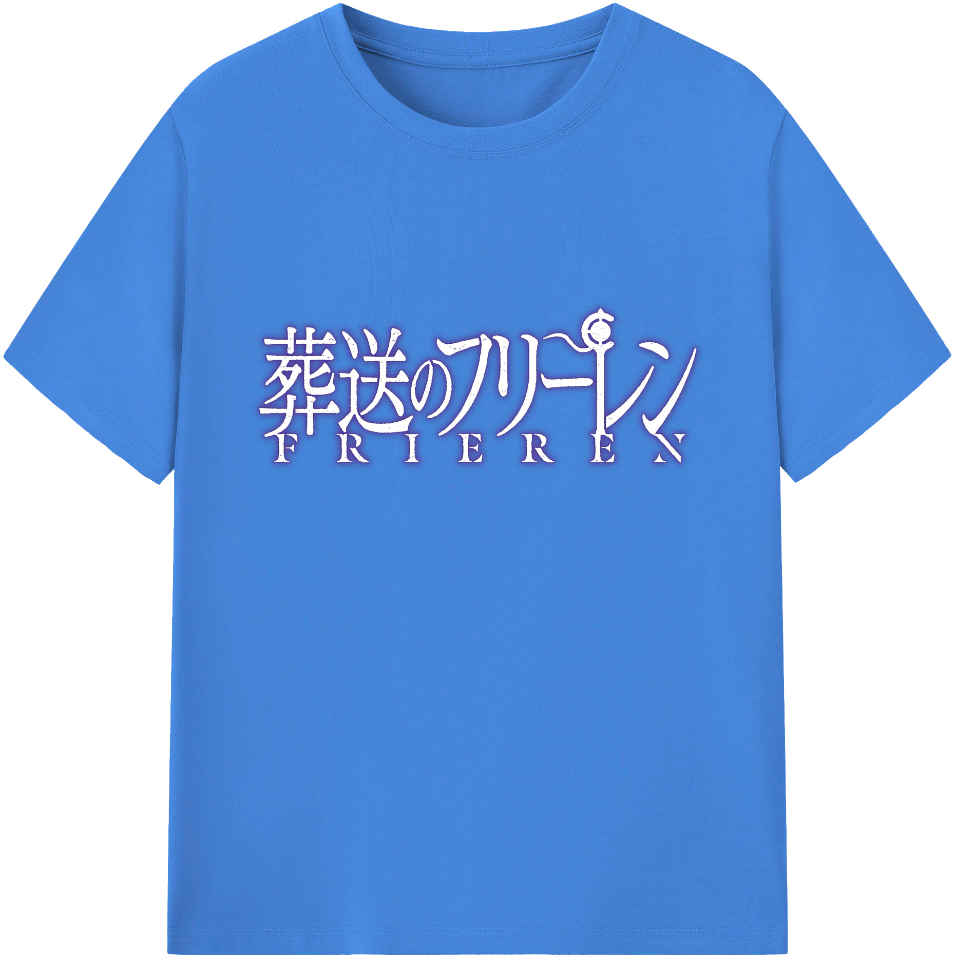（画像用） 葬送のフリーレン Frieren 綿100％ メンズ半袖Tシャツ｜肌触りやわらか＆通気性