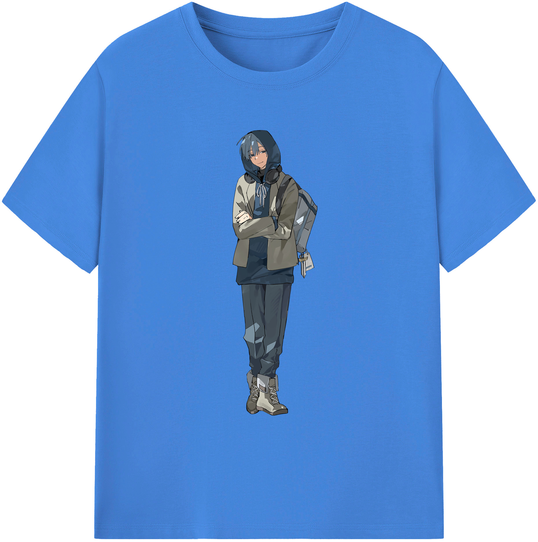 （画像用） 葬送のフリーレン Frieren 綿100％ メンズ半袖Tシャツ｜肌触りやわらか＆通気性