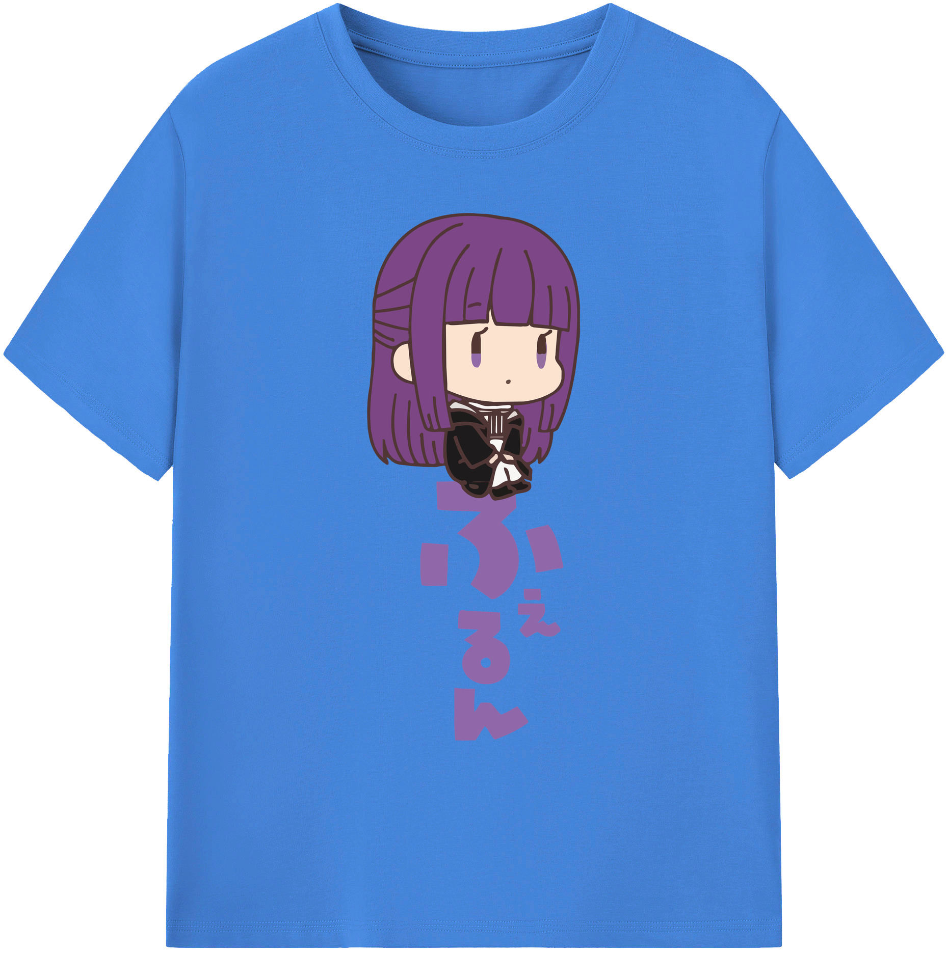 （画像用） 葬送のフリーレン Frieren 綿100％ メンズ半袖Tシャツ｜肌触りやわらか＆通気性