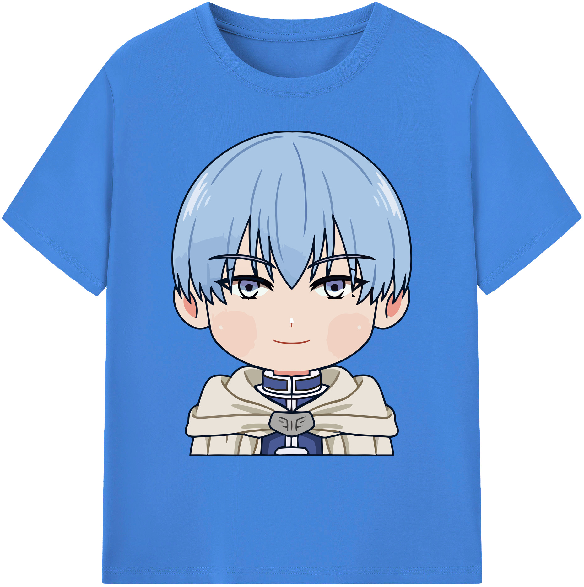 （画像用） 葬送のフリーレン Frieren 綿100％ メンズ半袖Tシャツ｜肌触りやわらか＆通気性