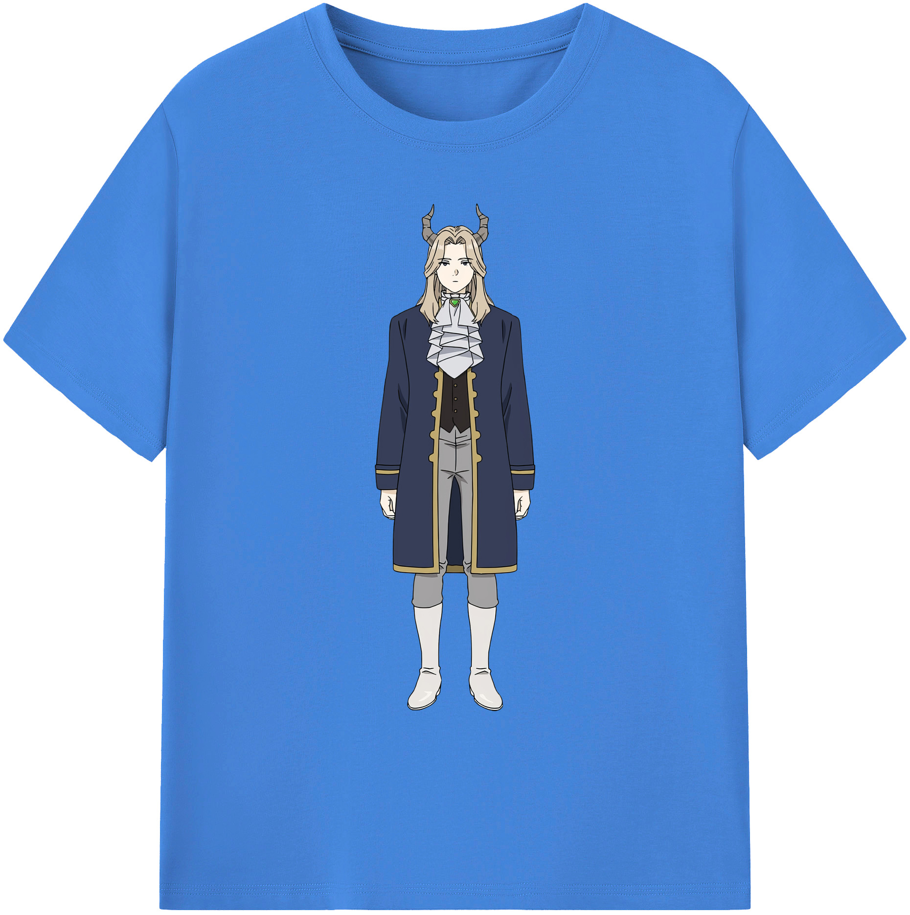 （画像用） 葬送のフリーレン Frieren 綿100％ メンズ半袖Tシャツ｜肌触りやわらか＆通気性