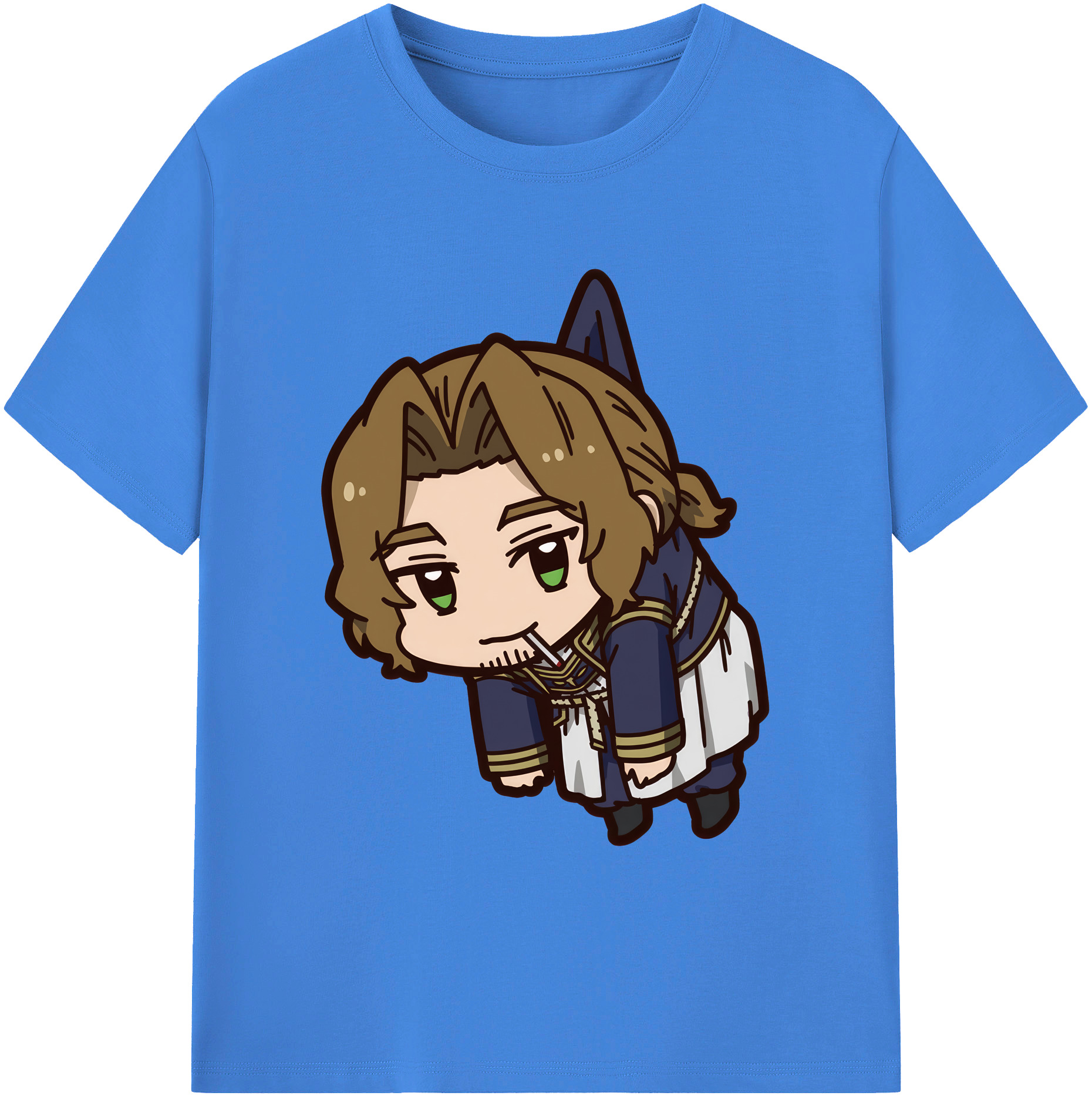 （画像用） 葬送のフリーレン Frieren 綿100％ メンズ半袖Tシャツ｜肌触りやわらか＆通気性