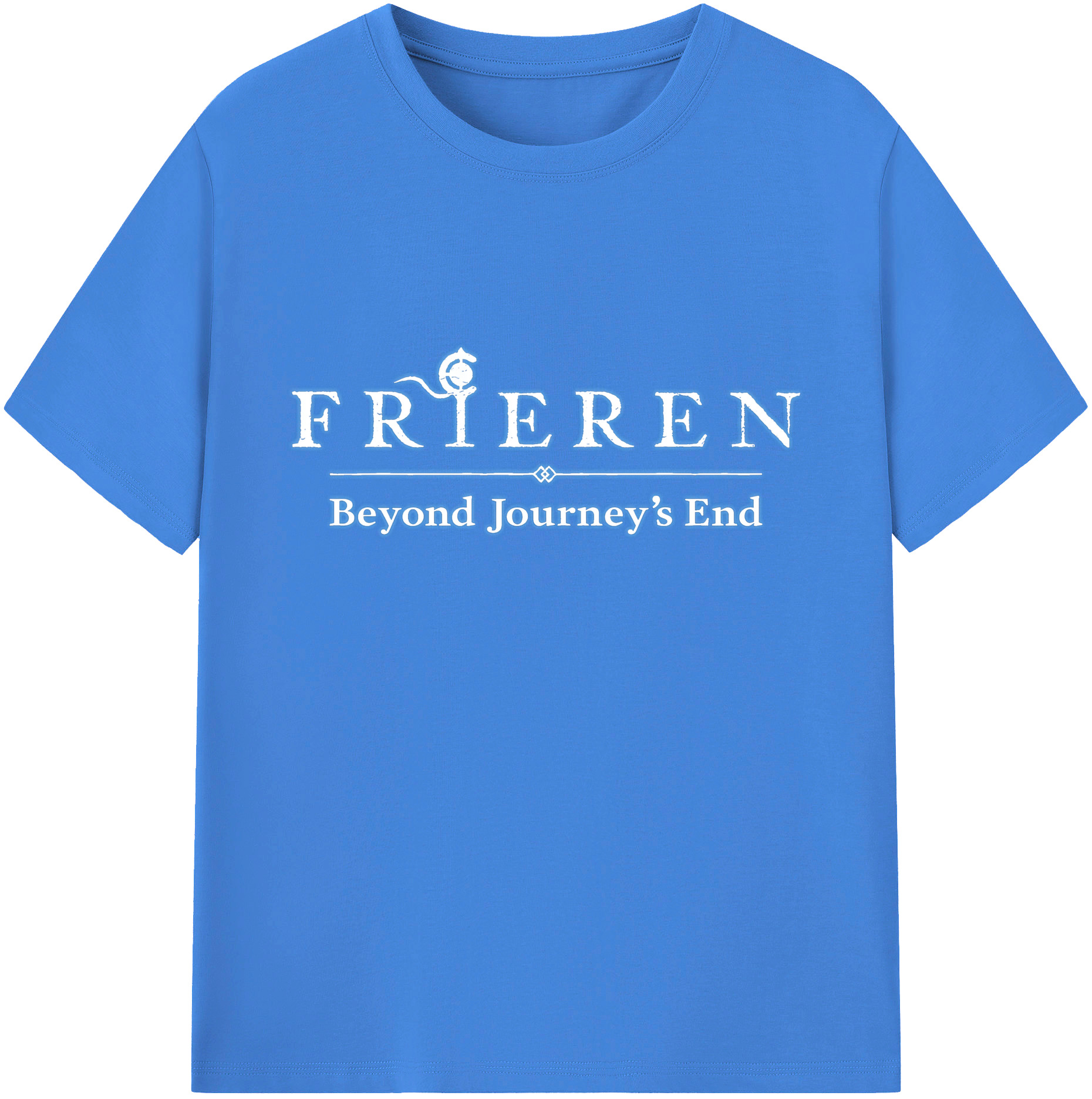 （画像用） 葬送のフリーレン Frieren 綿100％ メンズ半袖Tシャツ｜肌触りやわらか＆通気性