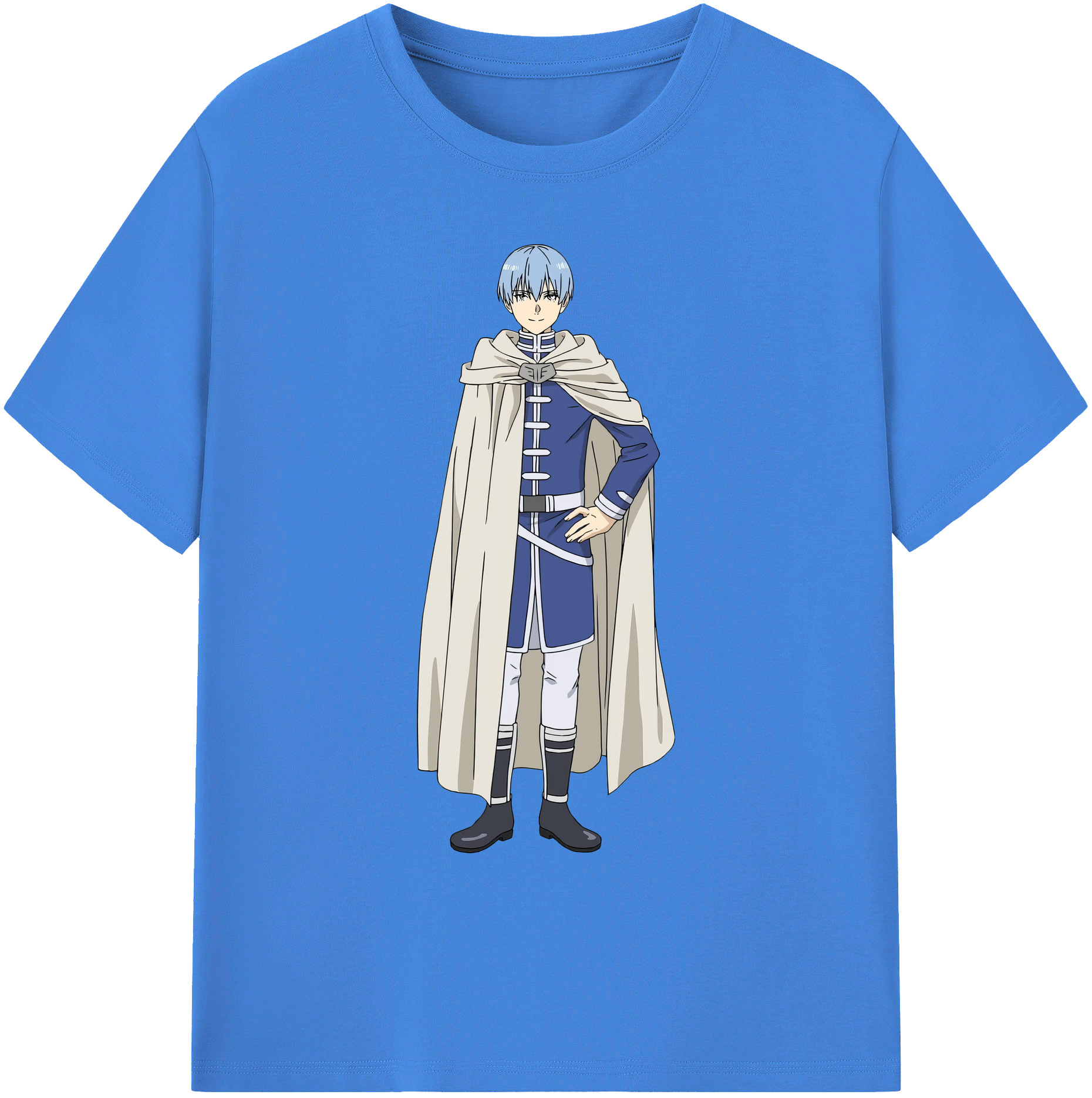 （画像用） 葬送のフリーレン Frieren 綿100％ メンズ半袖Tシャツ｜肌触りやわらか＆通気性