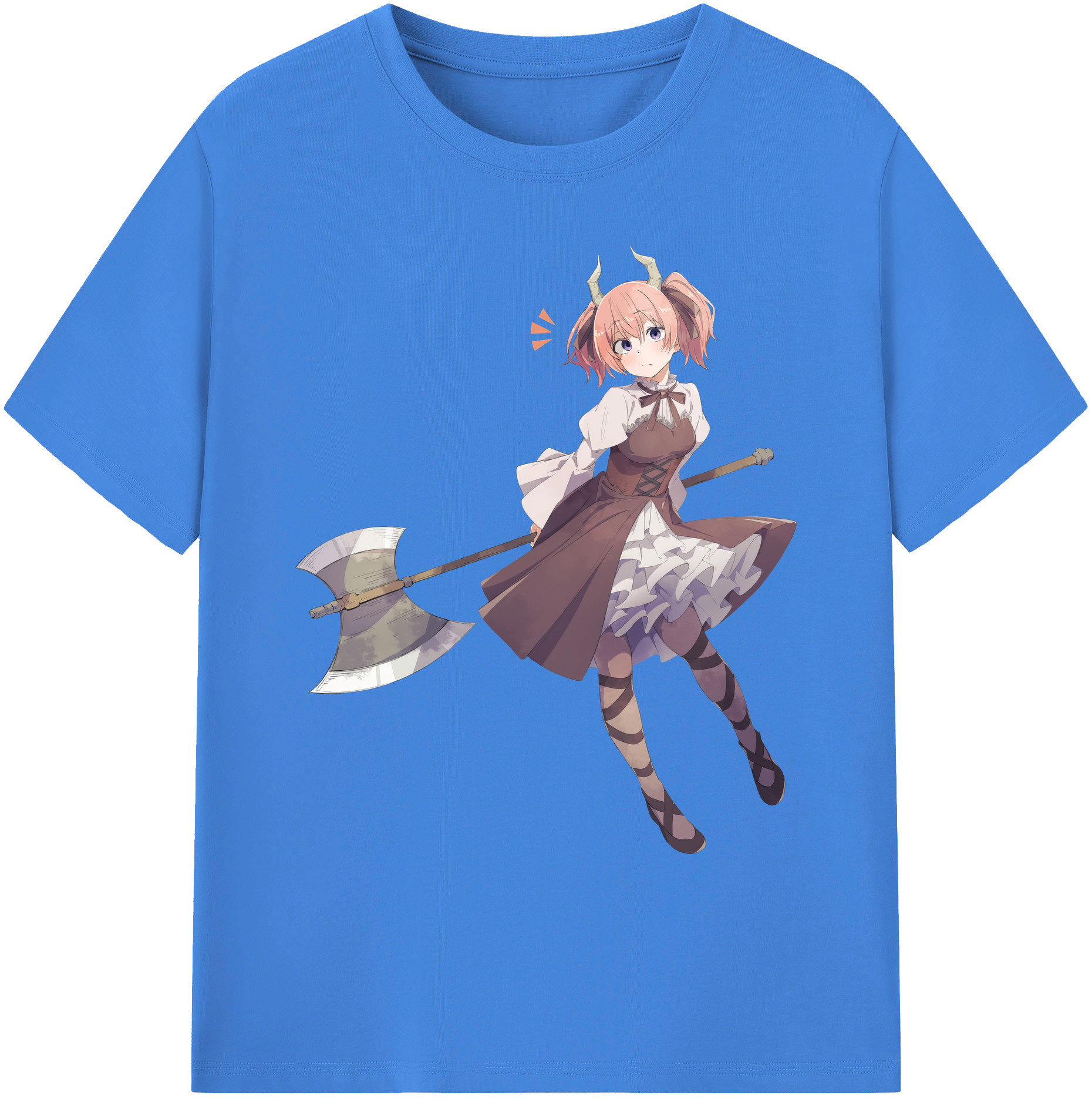 （画像用） 葬送のフリーレン Frieren 綿100％ メンズ半袖Tシャツ｜肌触りやわらか＆通気性