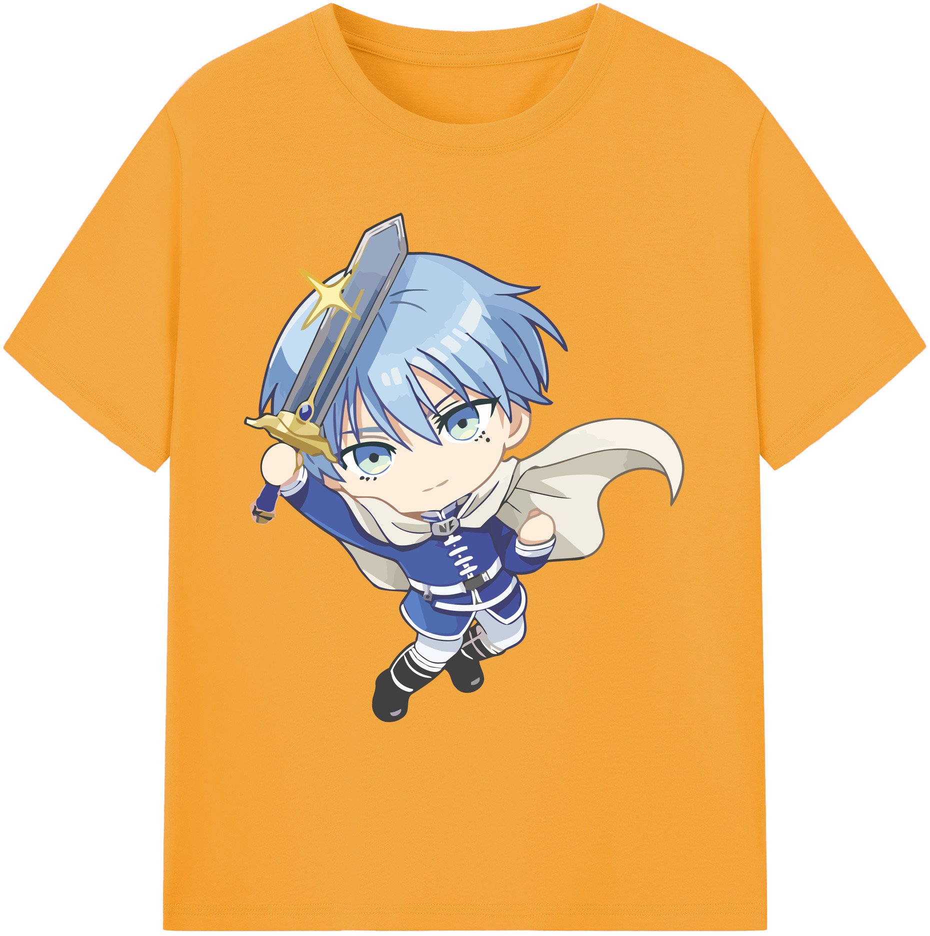 （画像用） 葬送のフリーレン Frieren 綿100％ メンズ半袖Tシャツ｜肌触りやわらか＆通気性
