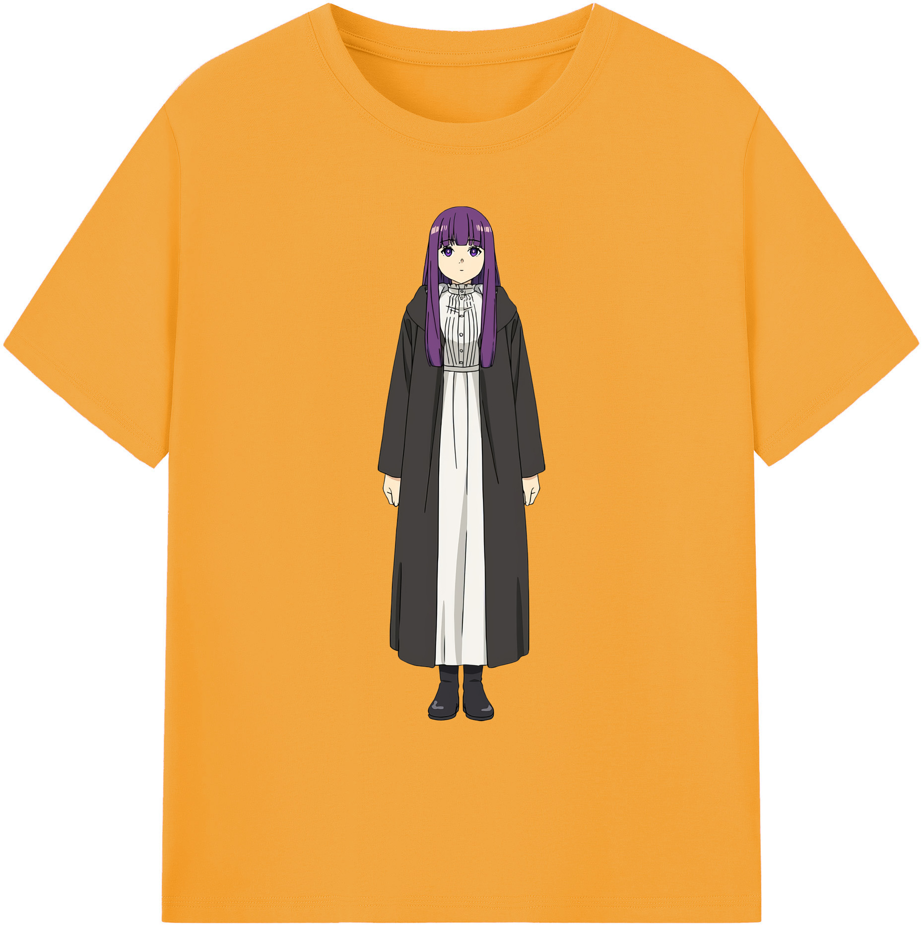 （画像用） 葬送のフリーレン Frieren 綿100％ メンズ半袖Tシャツ｜肌触りやわらか＆通気性