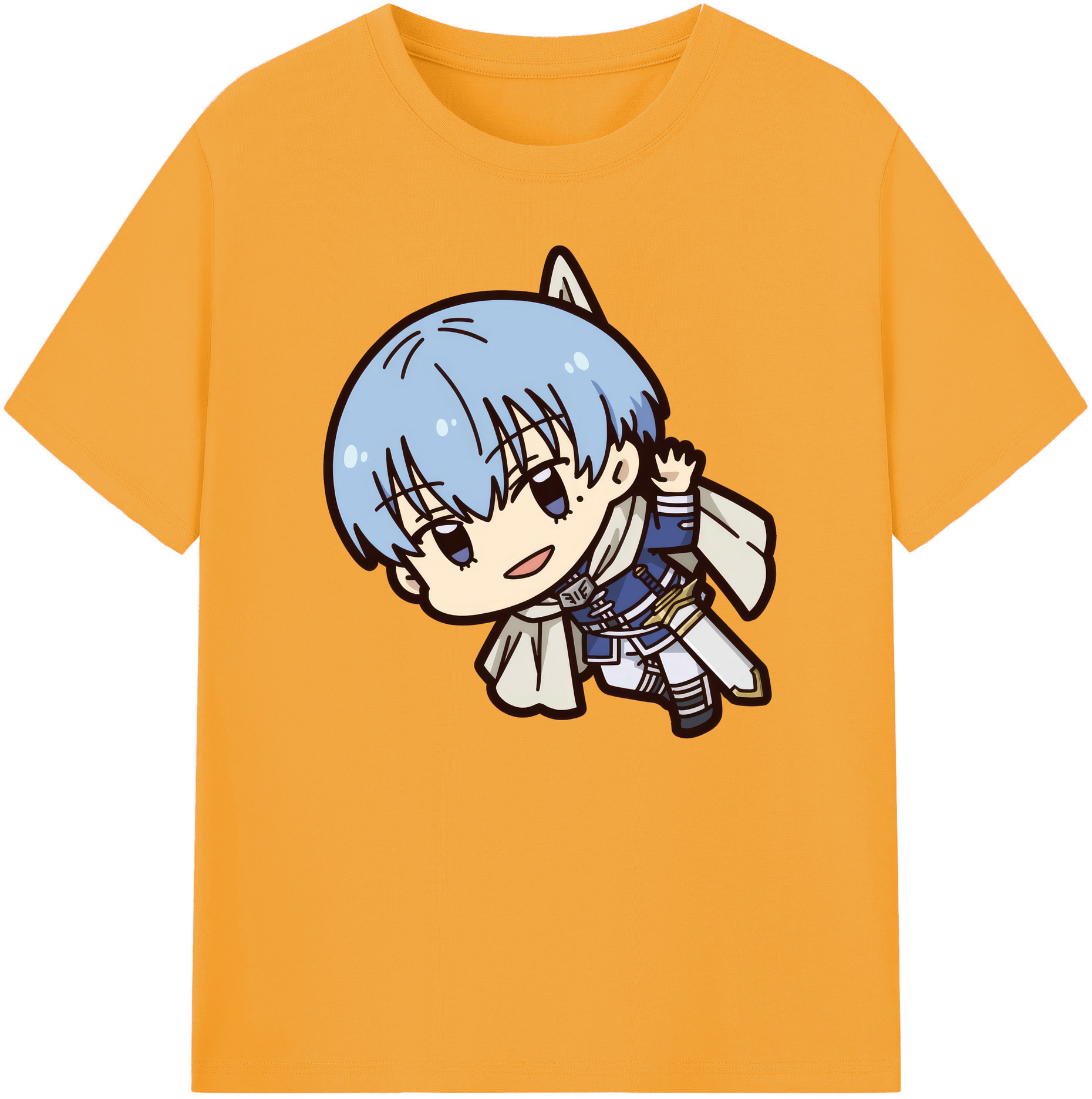 （画像用） 葬送のフリーレン Frieren 綿100％ メンズ半袖Tシャツ｜肌触りやわらか＆通気性