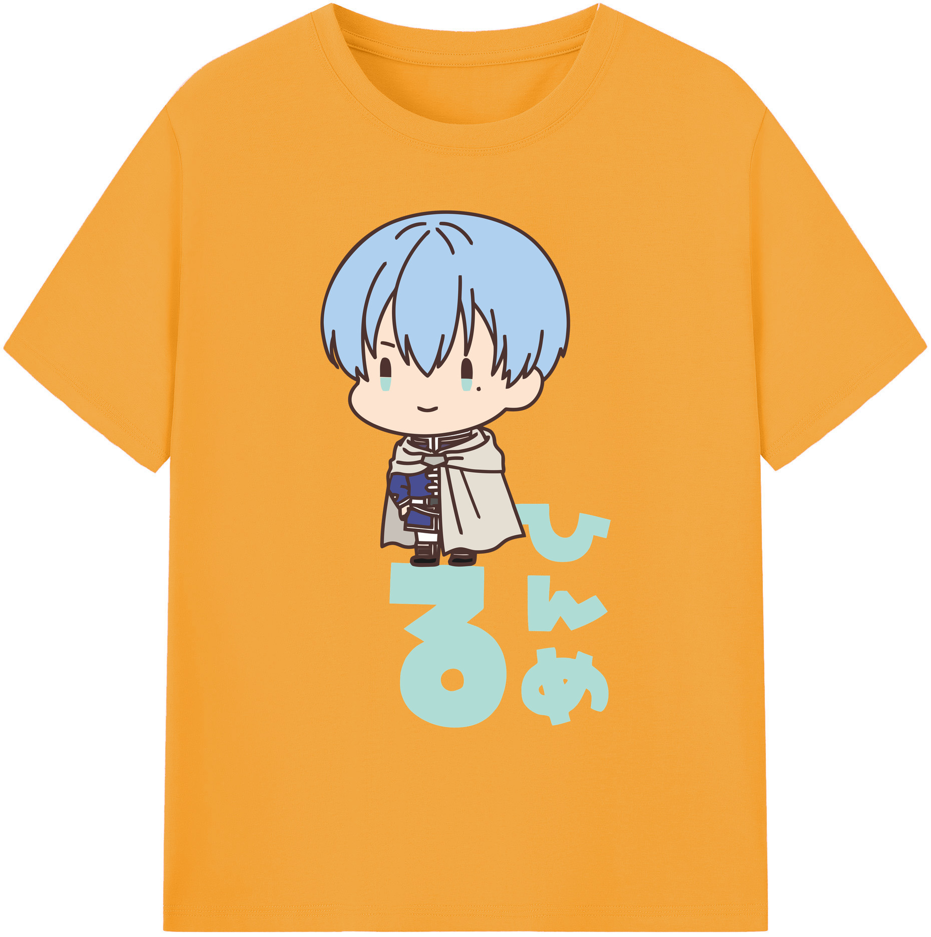 （画像用） 葬送のフリーレン Frieren 綿100％ メンズ半袖Tシャツ｜肌触りやわらか＆通気性
