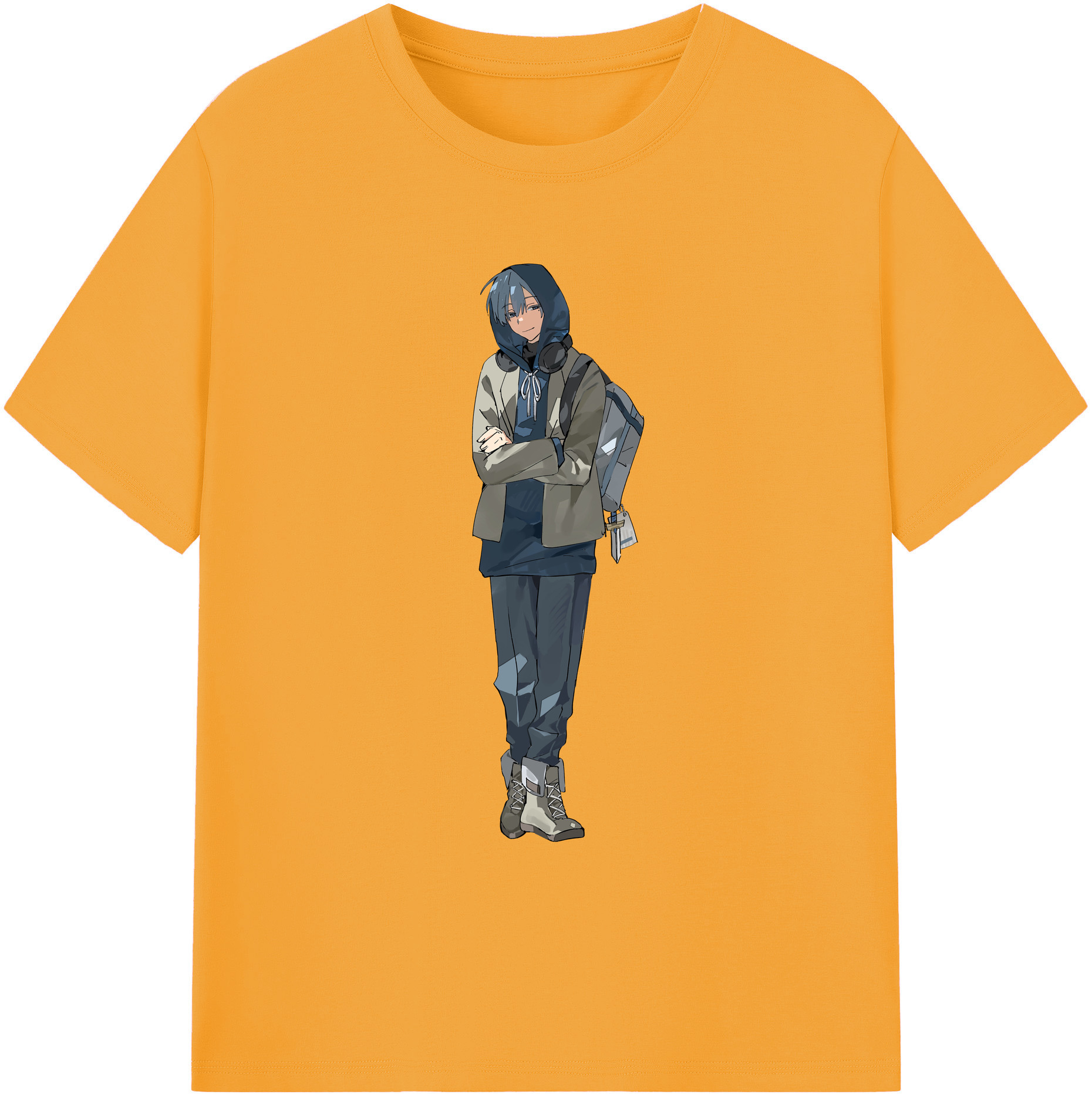 （画像用） 葬送のフリーレン Frieren 綿100％ メンズ半袖Tシャツ｜肌触りやわらか＆通気性