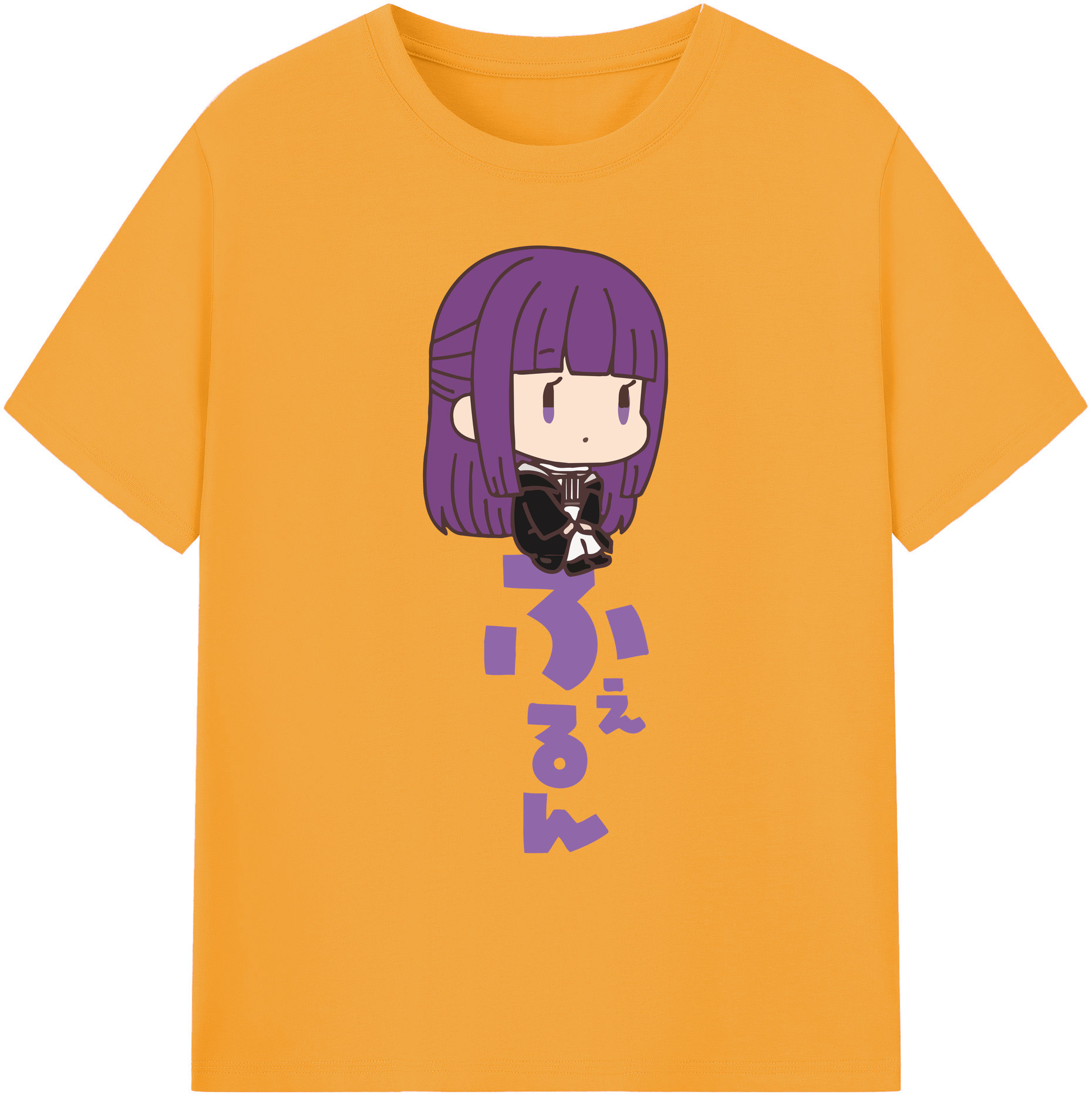 （画像用） 葬送のフリーレン Frieren 綿100％ メンズ半袖Tシャツ｜肌触りやわらか＆通気性