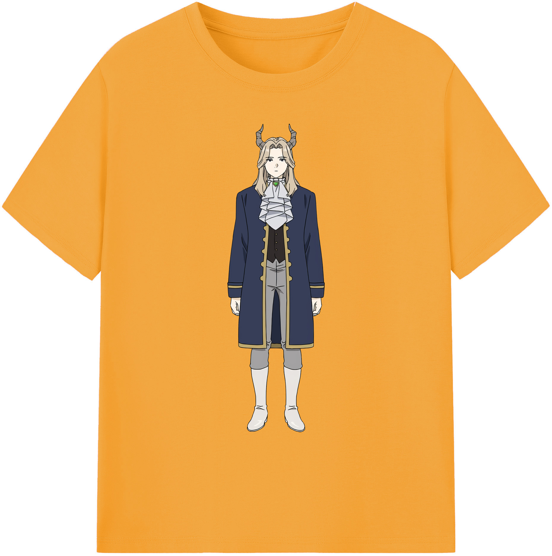 （画像用） 葬送のフリーレン Frieren 綿100％ メンズ半袖Tシャツ｜肌触りやわらか＆通気性