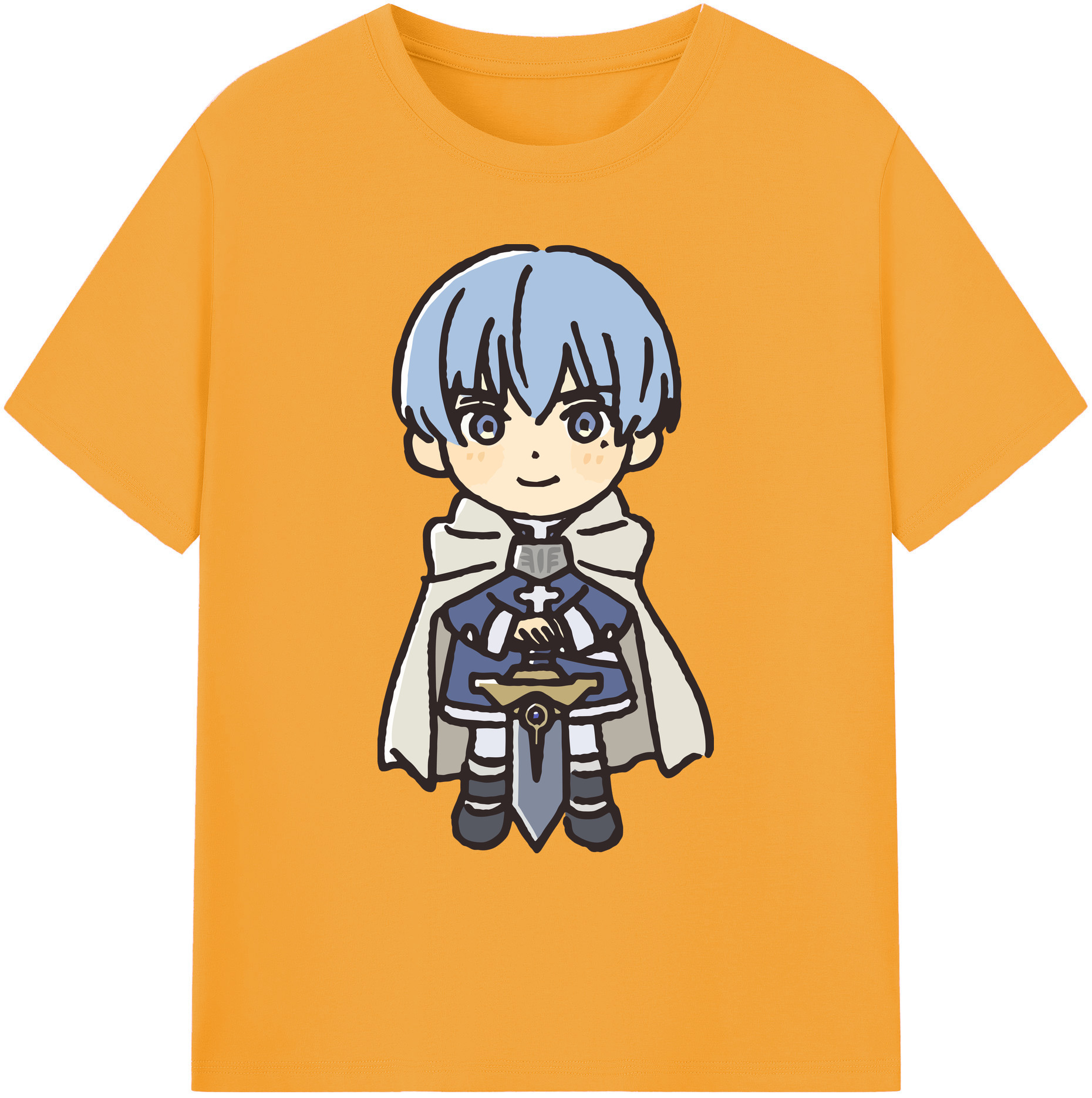 （画像用） 葬送のフリーレン Frieren 綿100％ メンズ半袖Tシャツ｜肌触りやわらか＆通気性