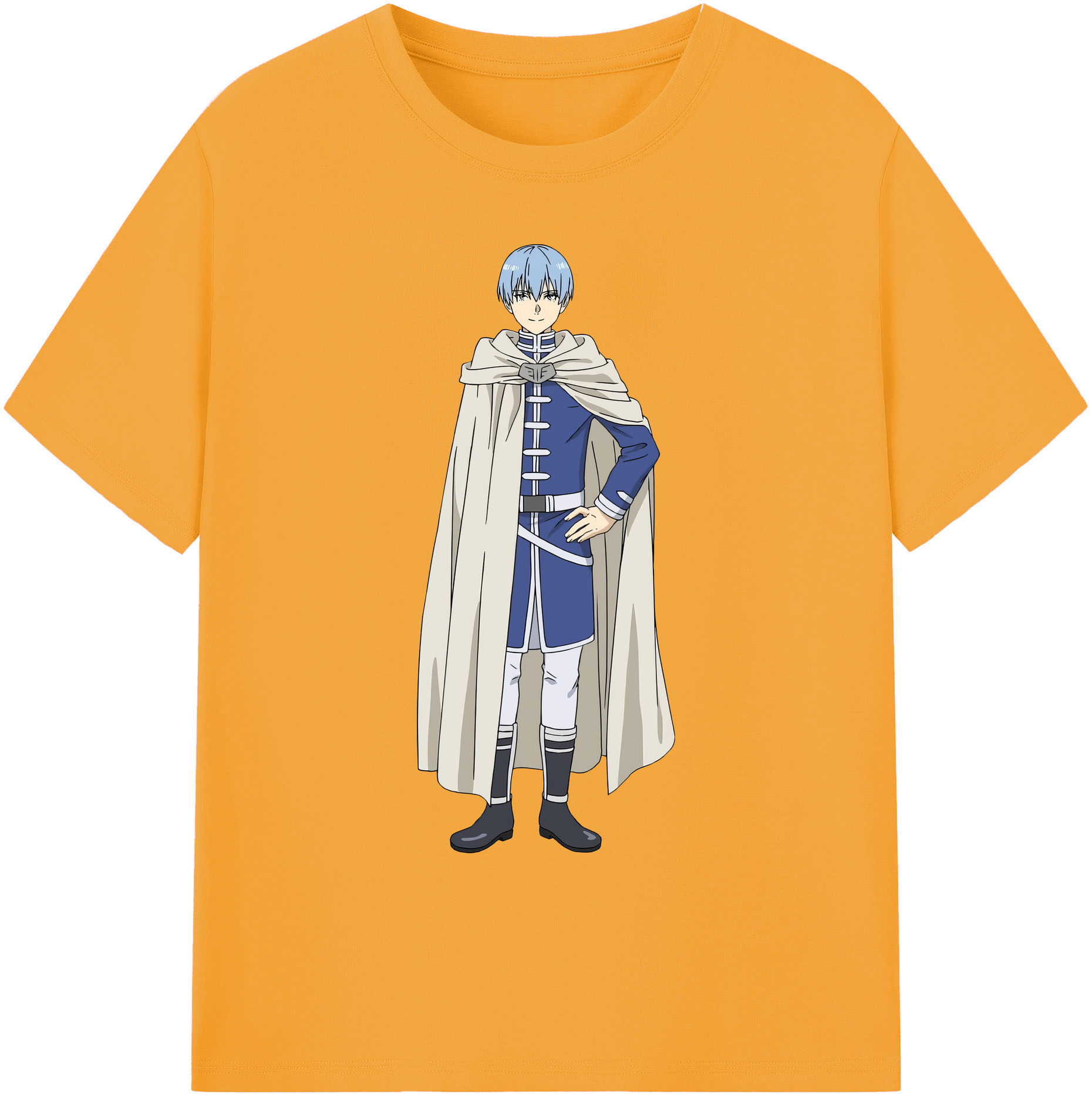 （画像用） 葬送のフリーレン Frieren 綿100％ メンズ半袖Tシャツ｜肌触りやわらか＆通気性