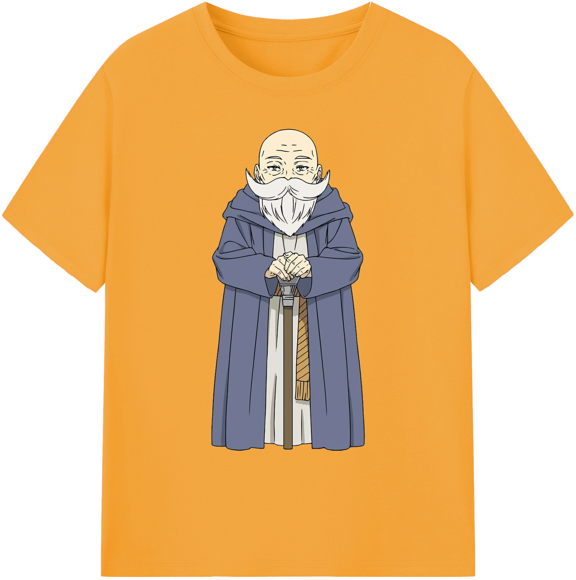 （画像用） 葬送のフリーレン Frieren 綿100％ メンズ半袖Tシャツ｜肌触りやわらか＆通気性