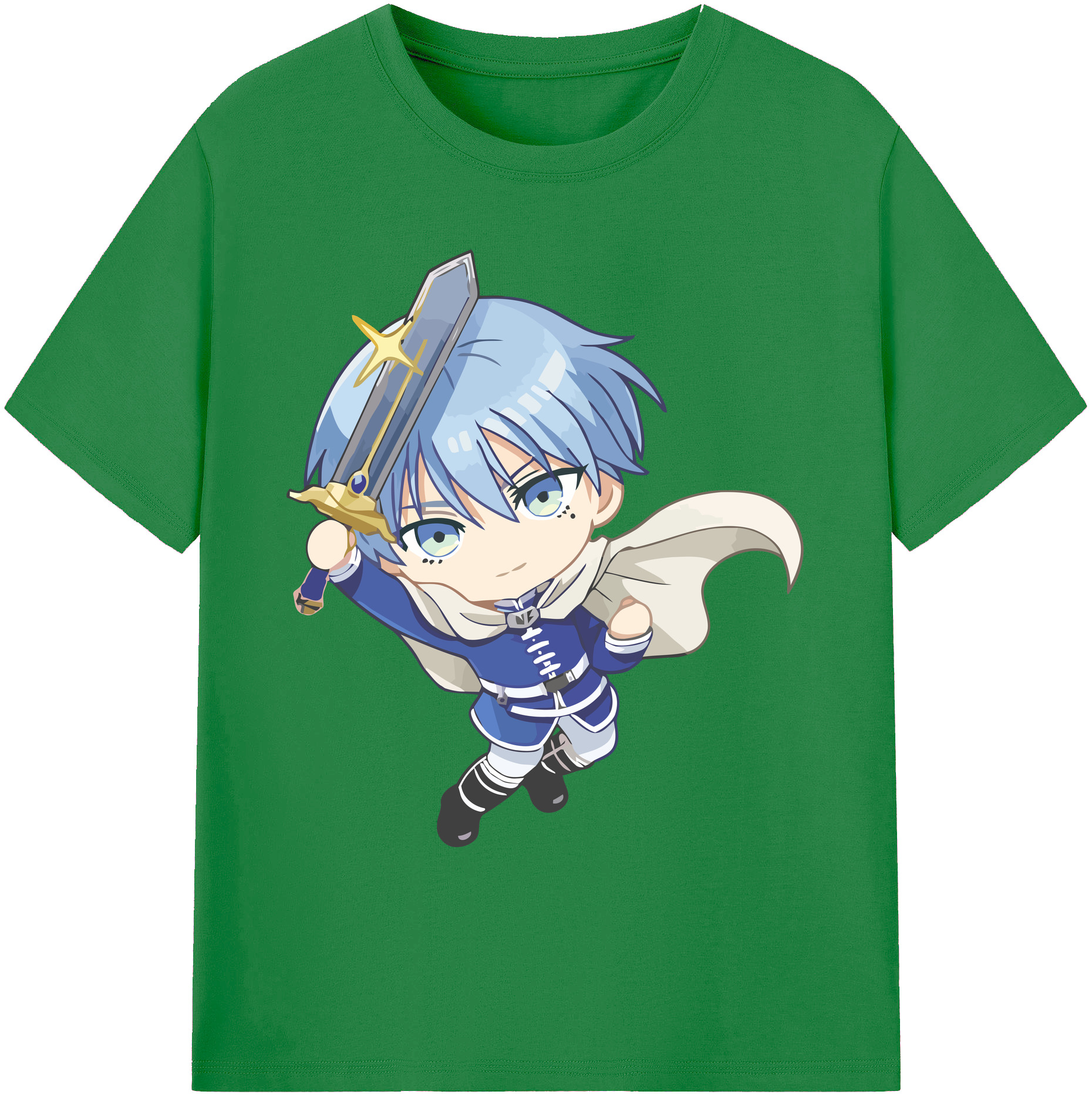 （画像用） 葬送のフリーレン Frieren 綿100％ メンズ半袖Tシャツ｜肌触りやわらか＆通気性