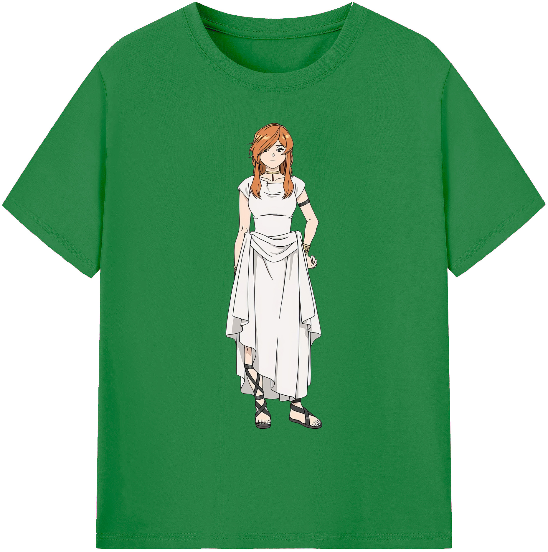 （画像用） 葬送のフリーレン Frieren 綿100％ メンズ半袖Tシャツ｜肌触りやわらか＆通気性