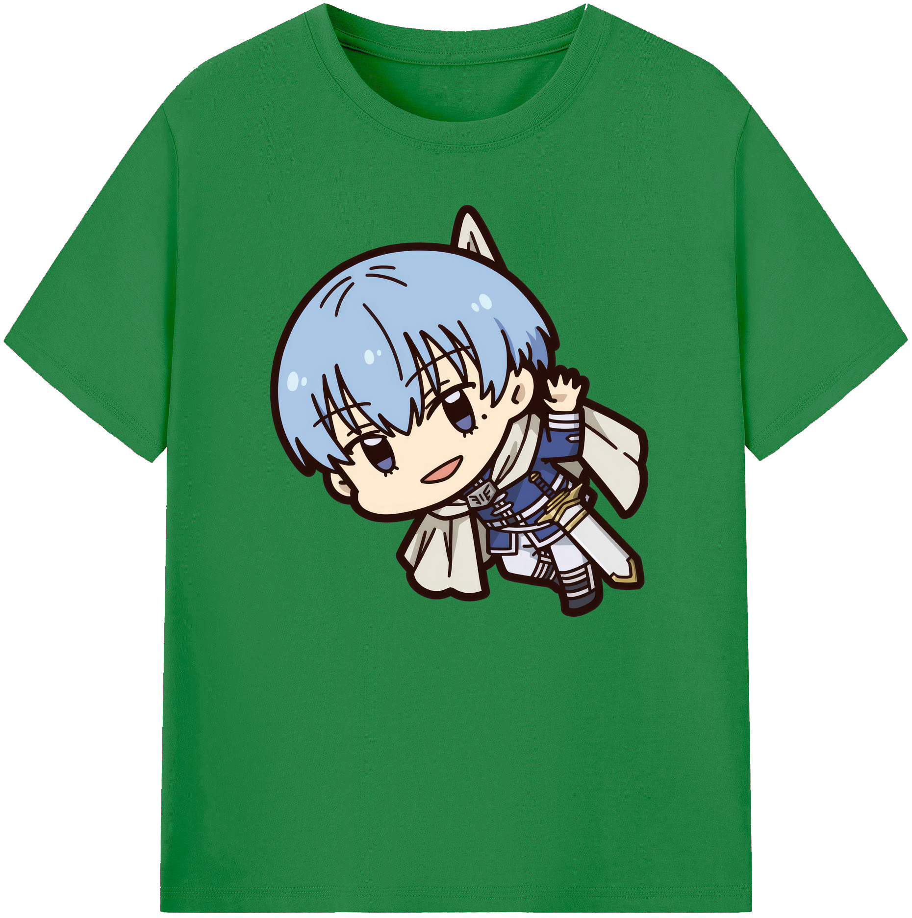 （画像用） 葬送のフリーレン Frieren 綿100％ メンズ半袖Tシャツ｜肌触りやわらか＆通気性