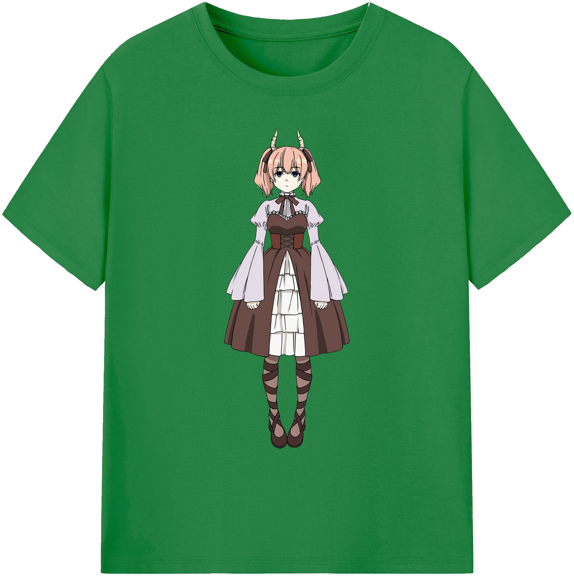 （画像用） 葬送のフリーレン Frieren 綿100％ メンズ半袖Tシャツ｜肌触りやわらか＆通気性