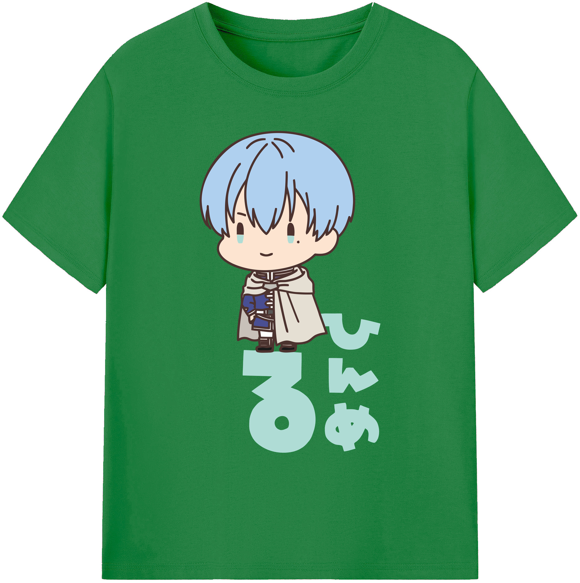 （画像用） 葬送のフリーレン Frieren 綿100％ メンズ半袖Tシャツ｜肌触りやわらか＆通気性