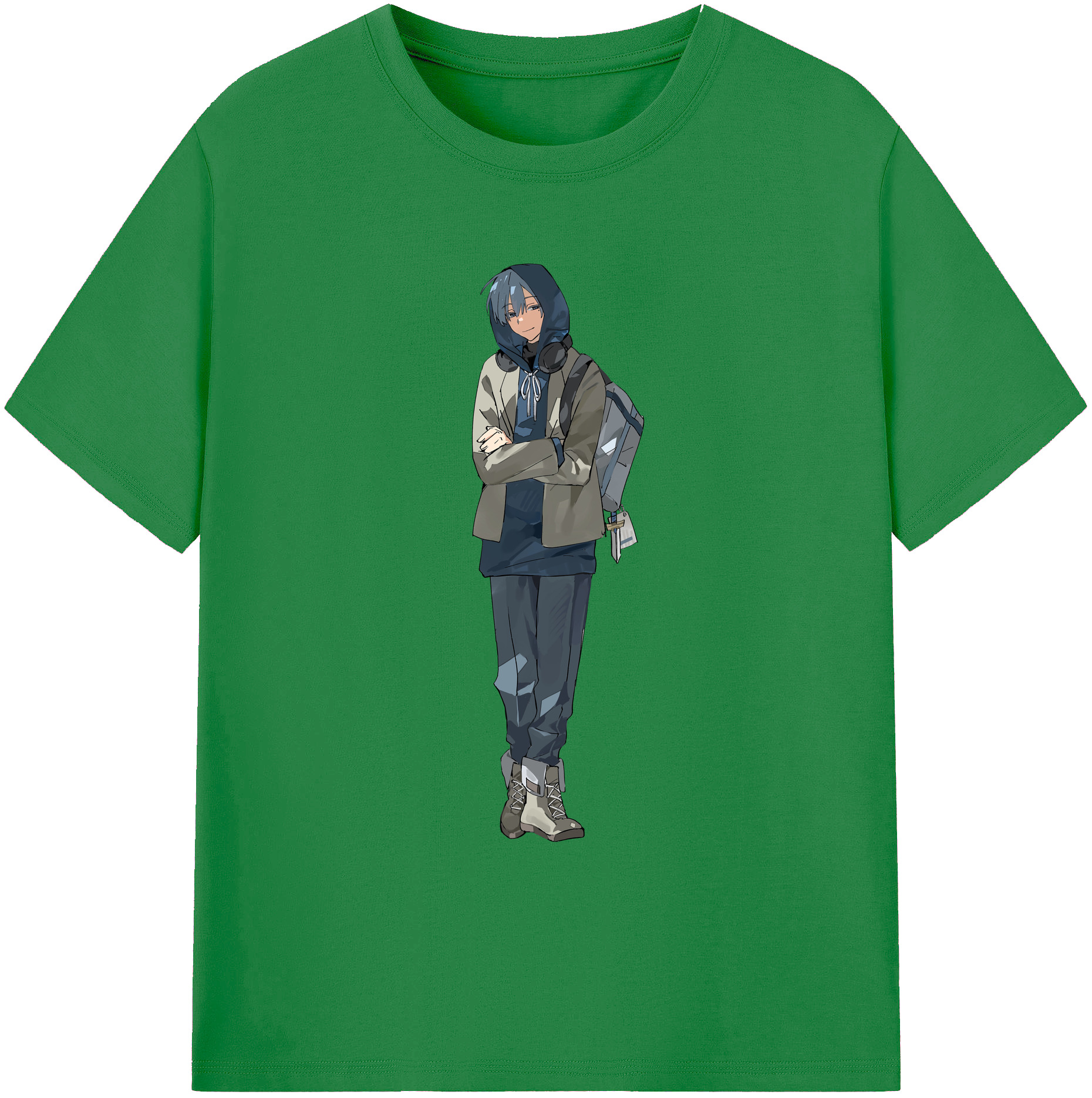 （画像用） 葬送のフリーレン Frieren 綿100％ メンズ半袖Tシャツ｜肌触りやわらか＆通気性