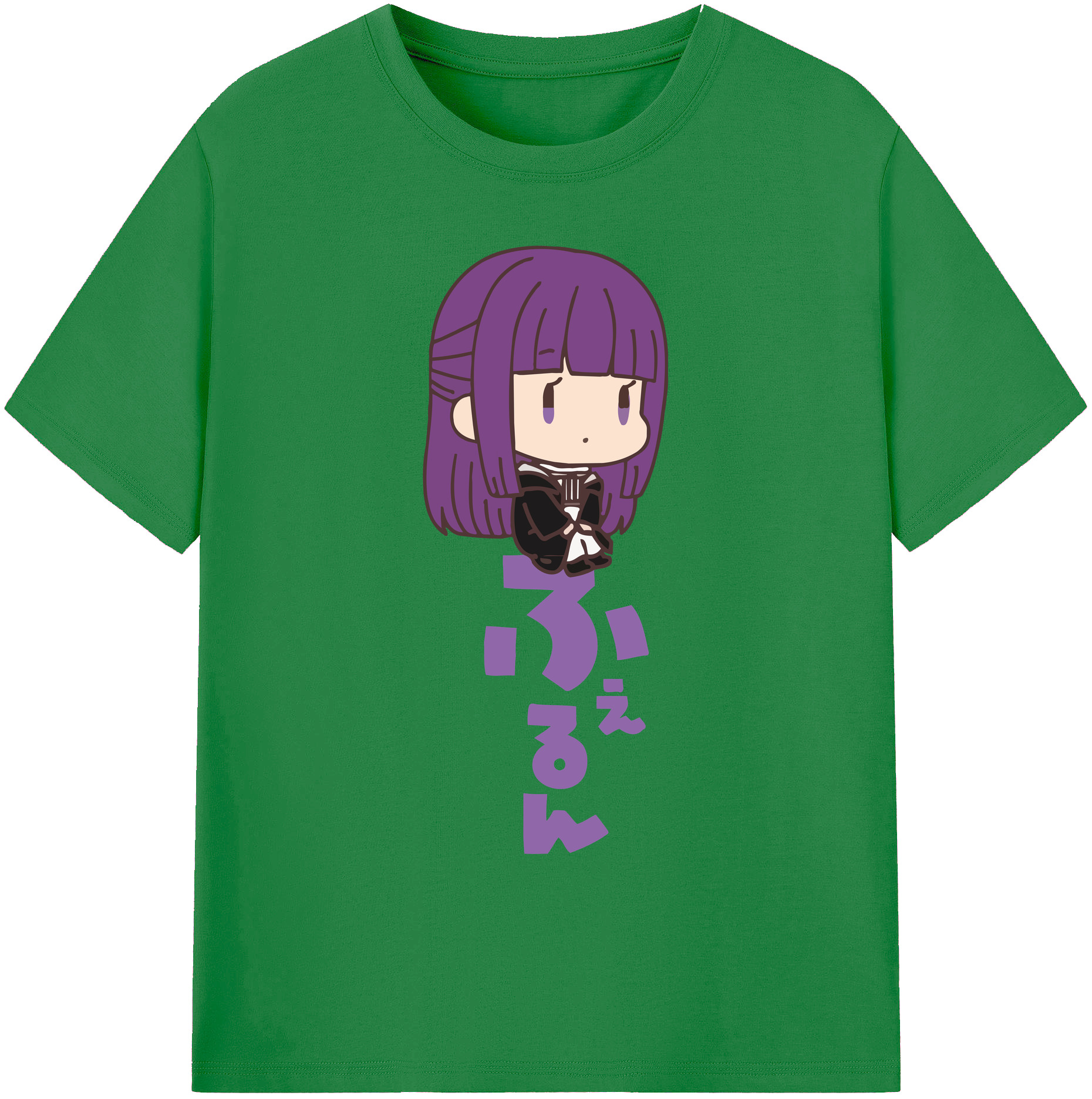 （画像用） 葬送のフリーレン Frieren 綿100％ メンズ半袖Tシャツ｜肌触りやわらか＆通気性