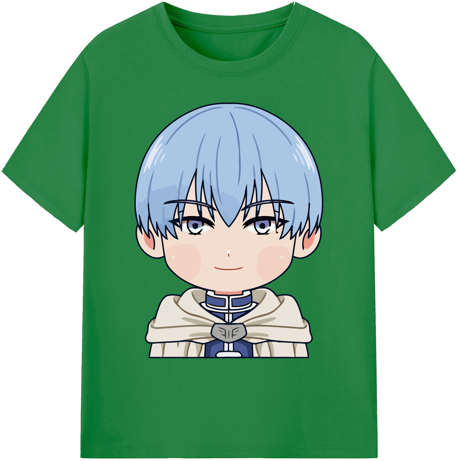 （画像用） 葬送のフリーレン Frieren 綿100％ メンズ半袖Tシャツ｜肌触りやわらか＆通気性