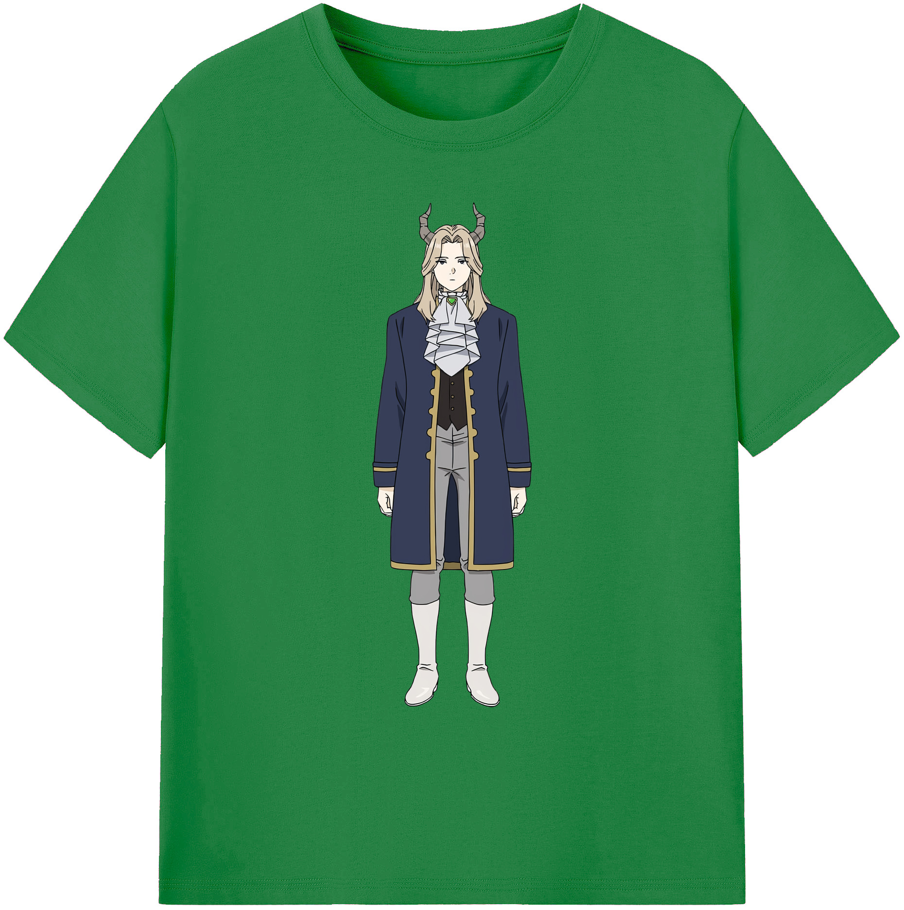 （画像用） 葬送のフリーレン Frieren 綿100％ メンズ半袖Tシャツ｜肌触りやわらか＆通気性