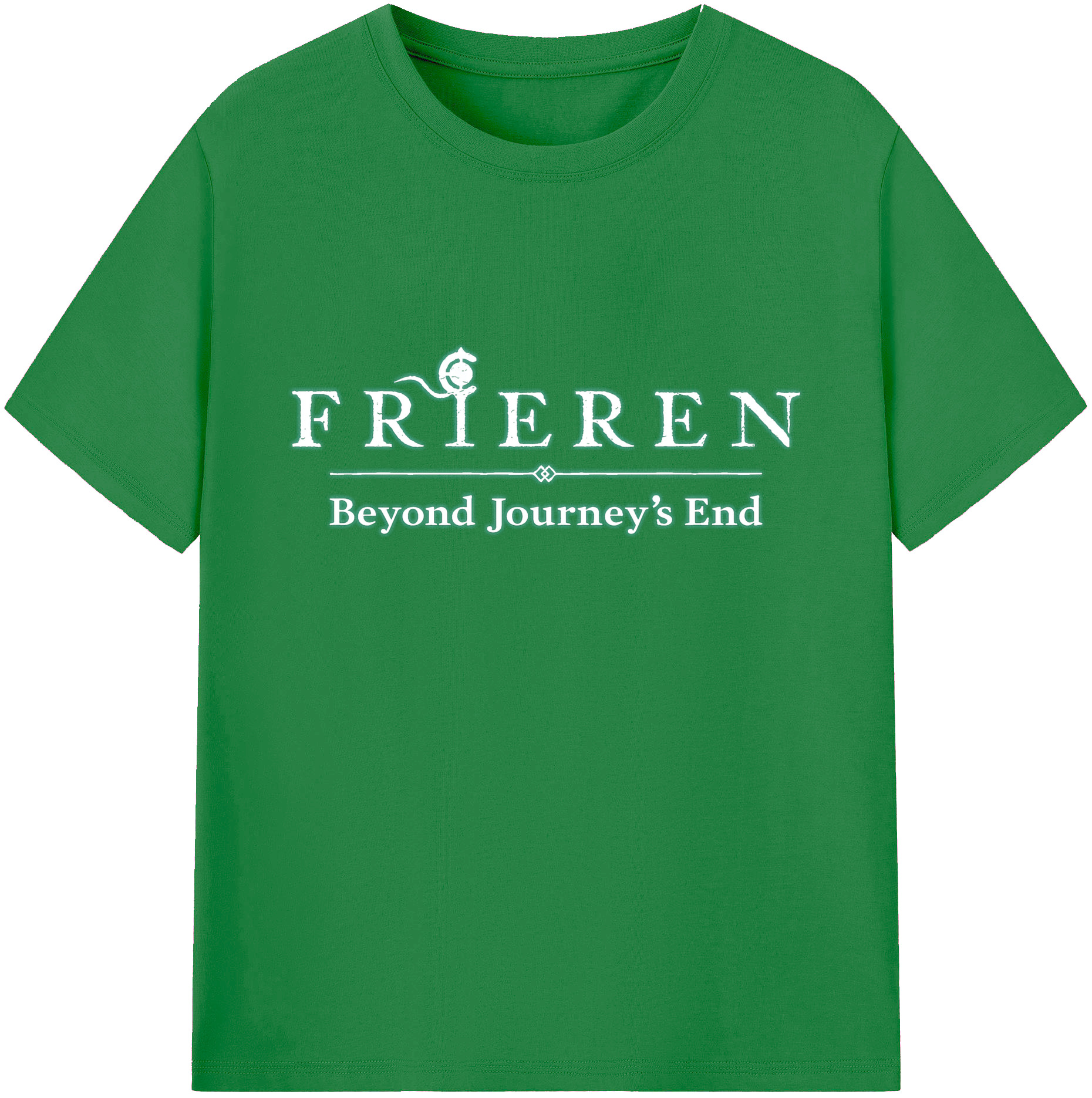 （画像用） 葬送のフリーレン Frieren 綿100％ メンズ半袖Tシャツ｜肌触りやわらか＆通気性