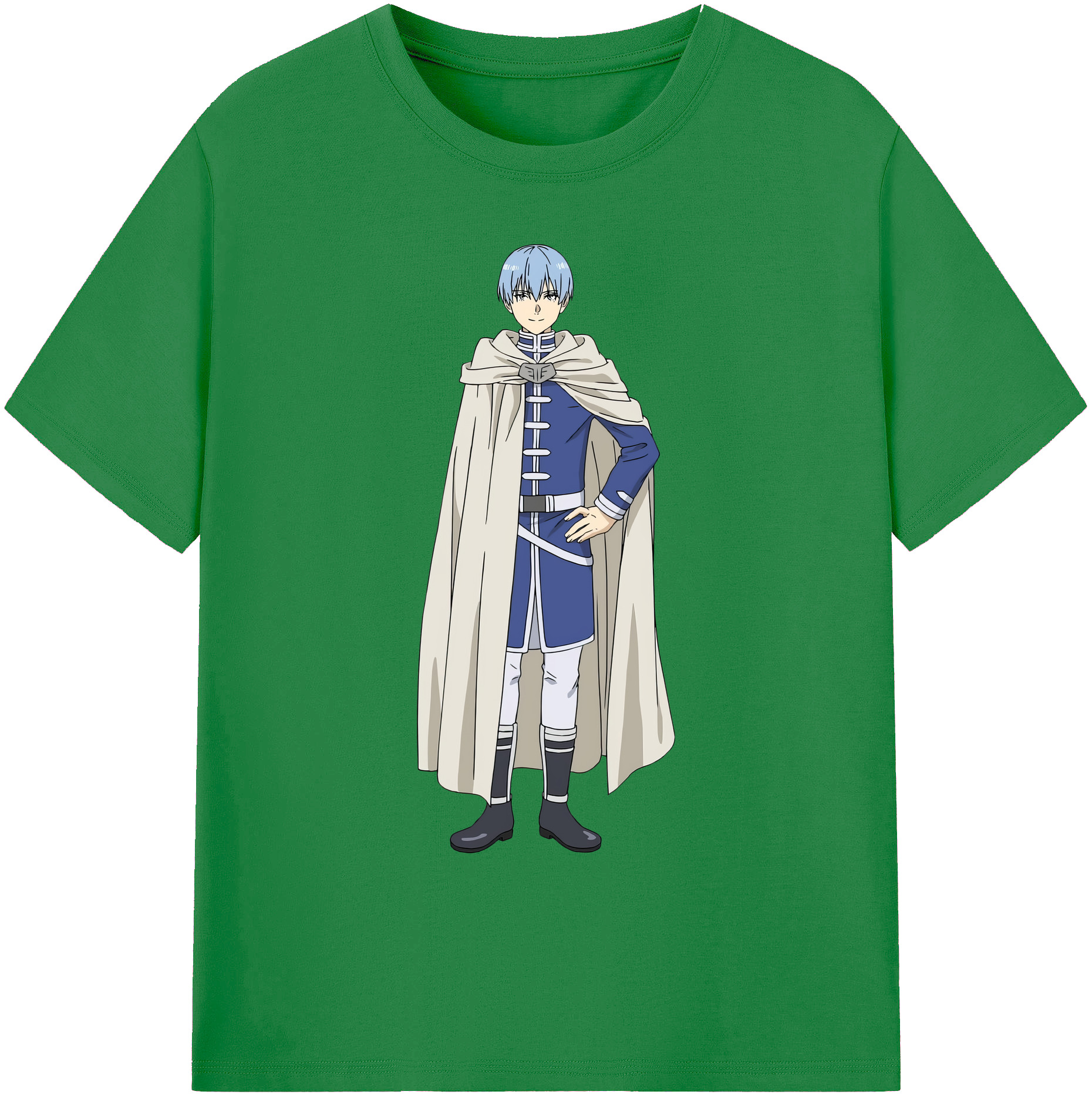 （画像用） 葬送のフリーレン Frieren 綿100％ メンズ半袖Tシャツ｜肌触りやわらか＆通気性