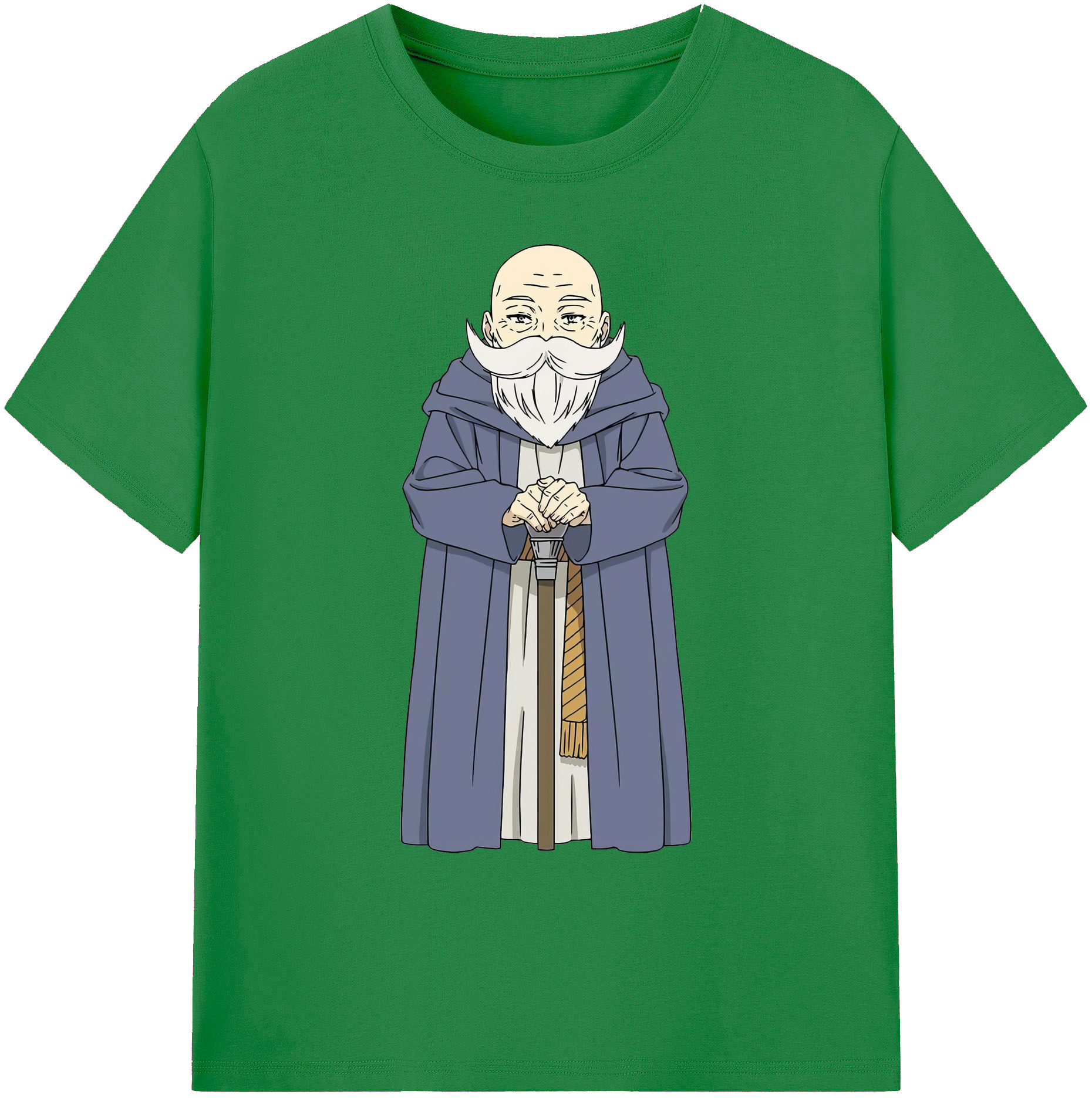 （画像用） 葬送のフリーレン Frieren 綿100％ メンズ半袖Tシャツ｜肌触りやわらか＆通気性