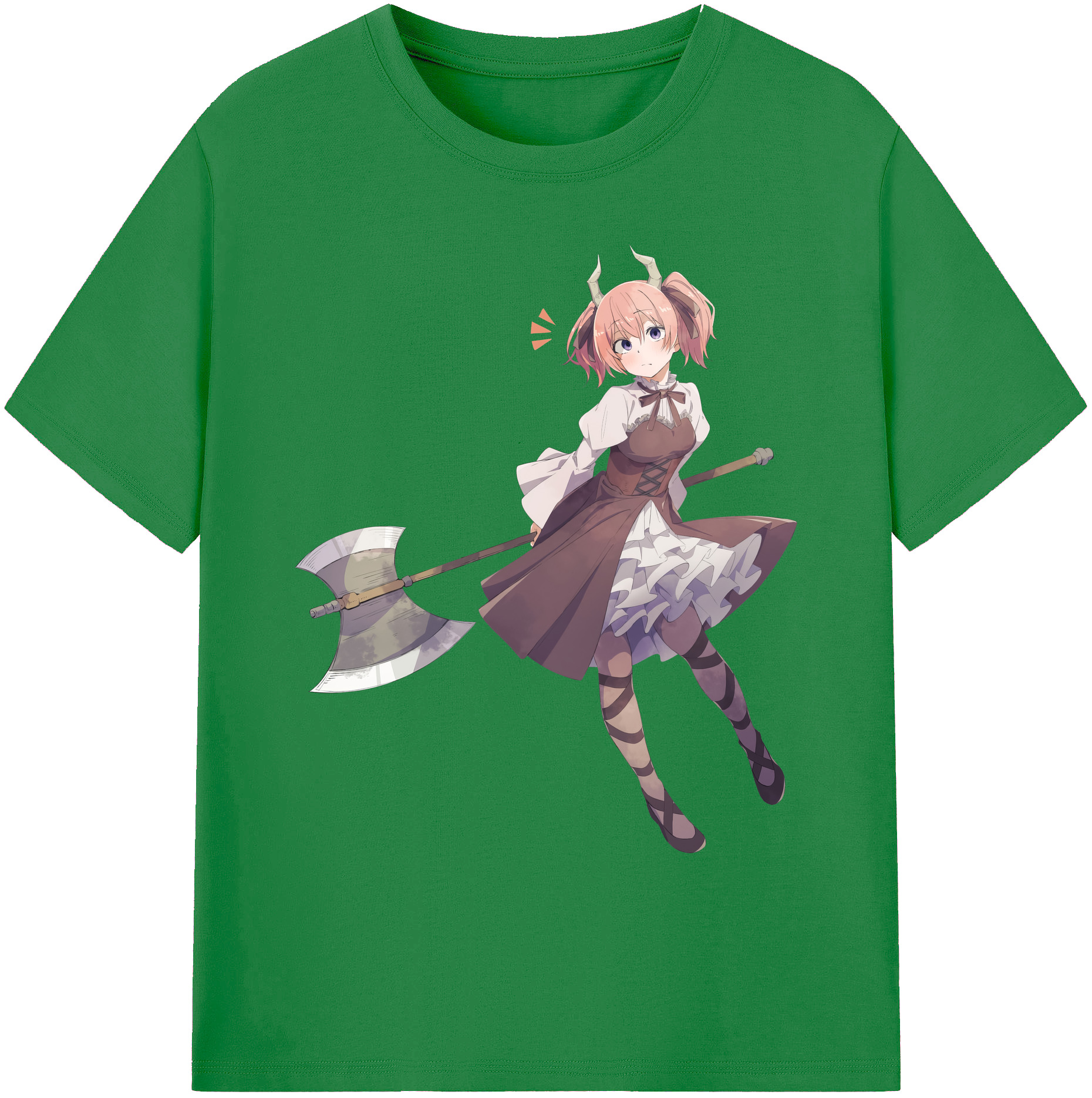 （画像用） 葬送のフリーレン Frieren 綿100％ メンズ半袖Tシャツ｜肌触りやわらか＆通気性