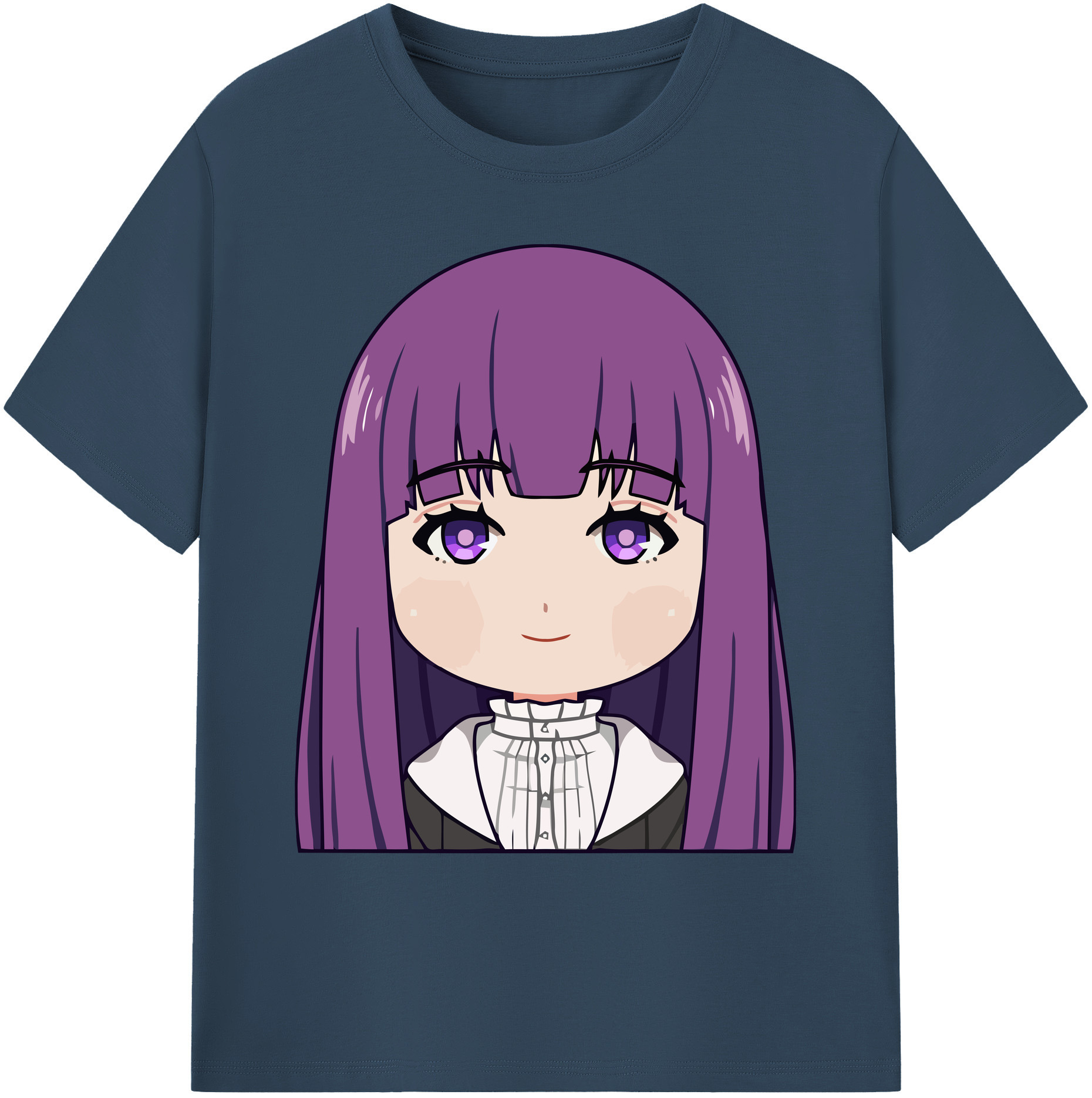 （画像用） 葬送のフリーレン Frieren 綿100％ メンズ半袖Tシャツ｜肌触りやわらか＆通気性