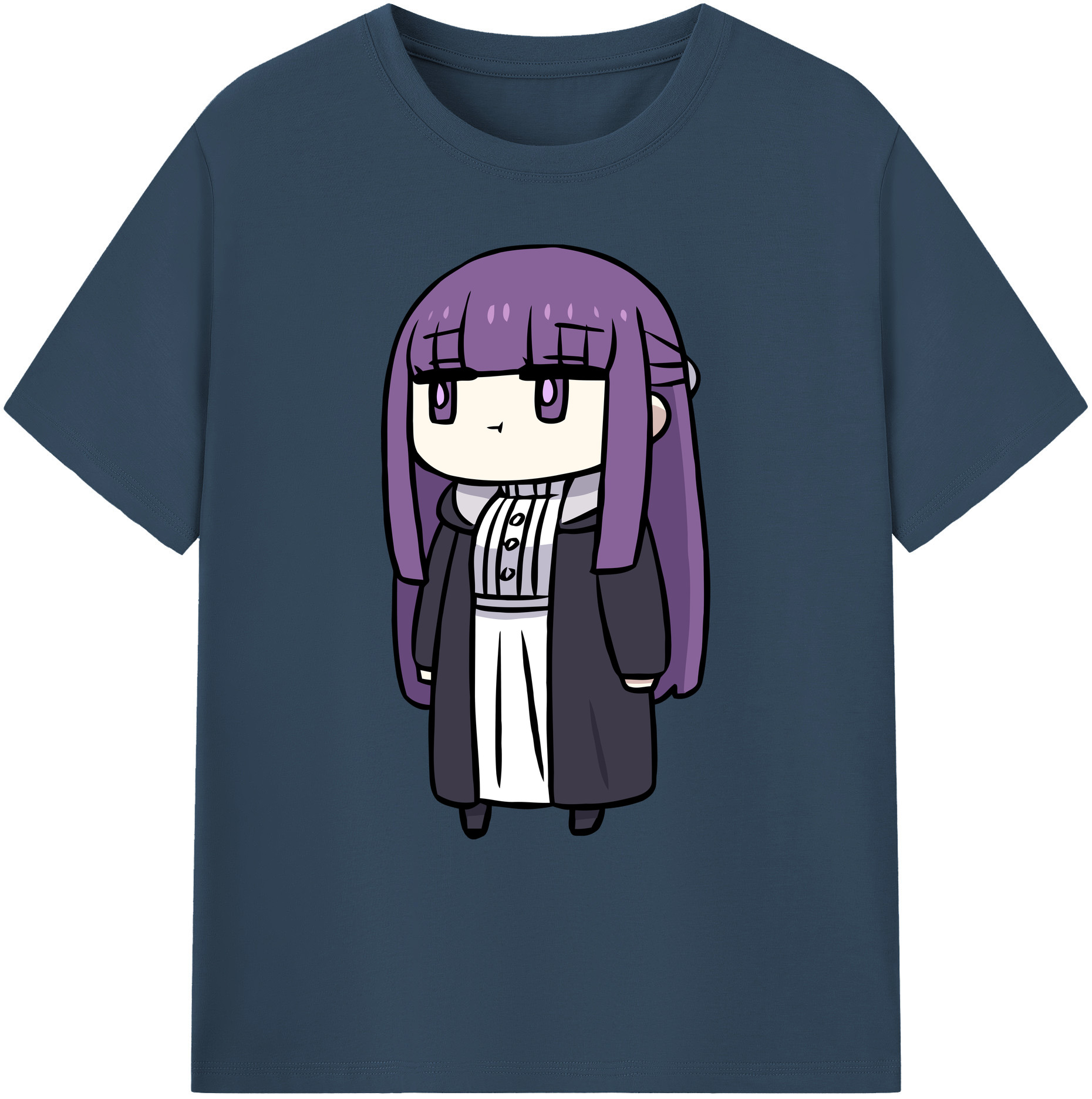 （画像用） 葬送のフリーレン Frieren 綿100％ メンズ半袖Tシャツ｜肌触りやわらか＆通気性