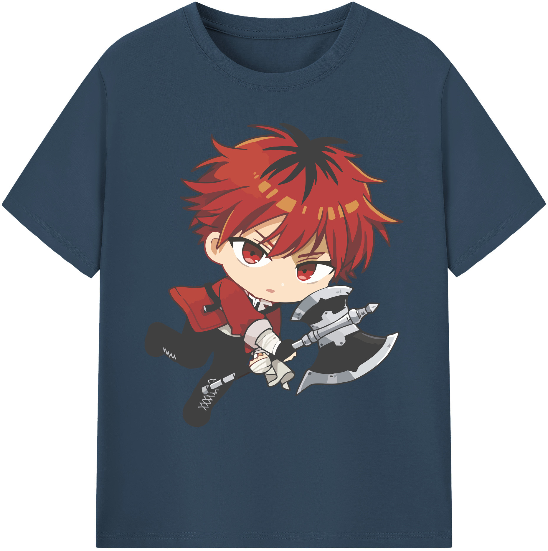 （画像用） 葬送のフリーレン Frieren 綿100％ メンズ半袖Tシャツ｜肌触りやわらか＆通気性