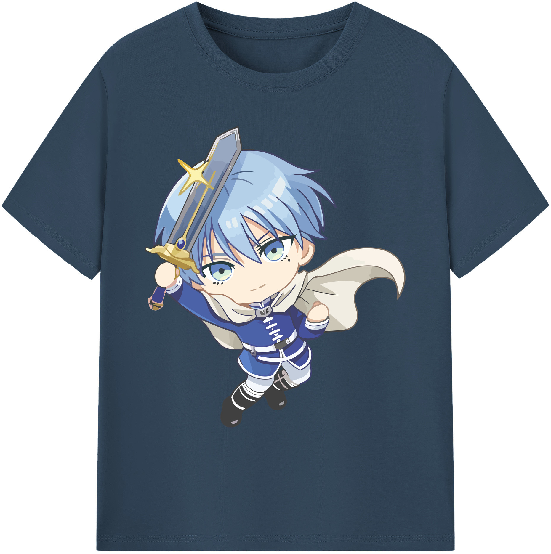 （画像用） 葬送のフリーレン Frieren 綿100％ メンズ半袖Tシャツ｜肌触りやわらか＆通気性