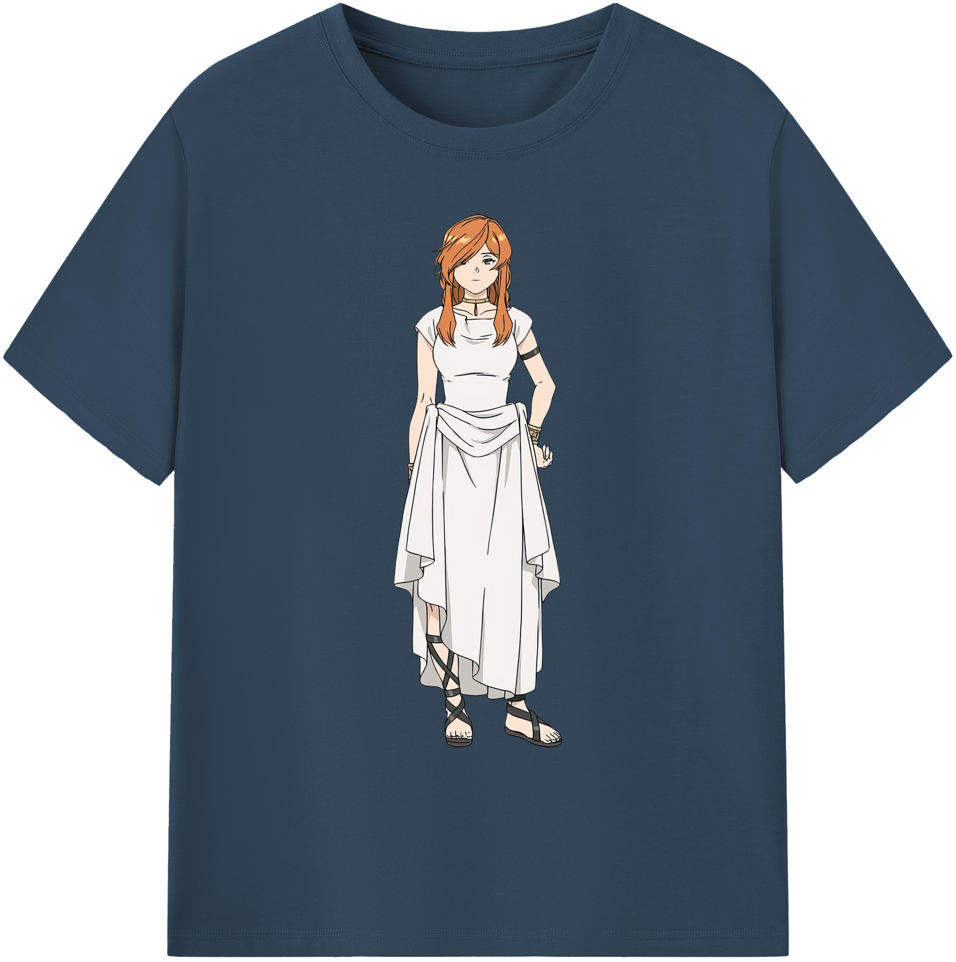（画像用） 葬送のフリーレン Frieren 綿100％ メンズ半袖Tシャツ｜肌触りやわらか＆通気性