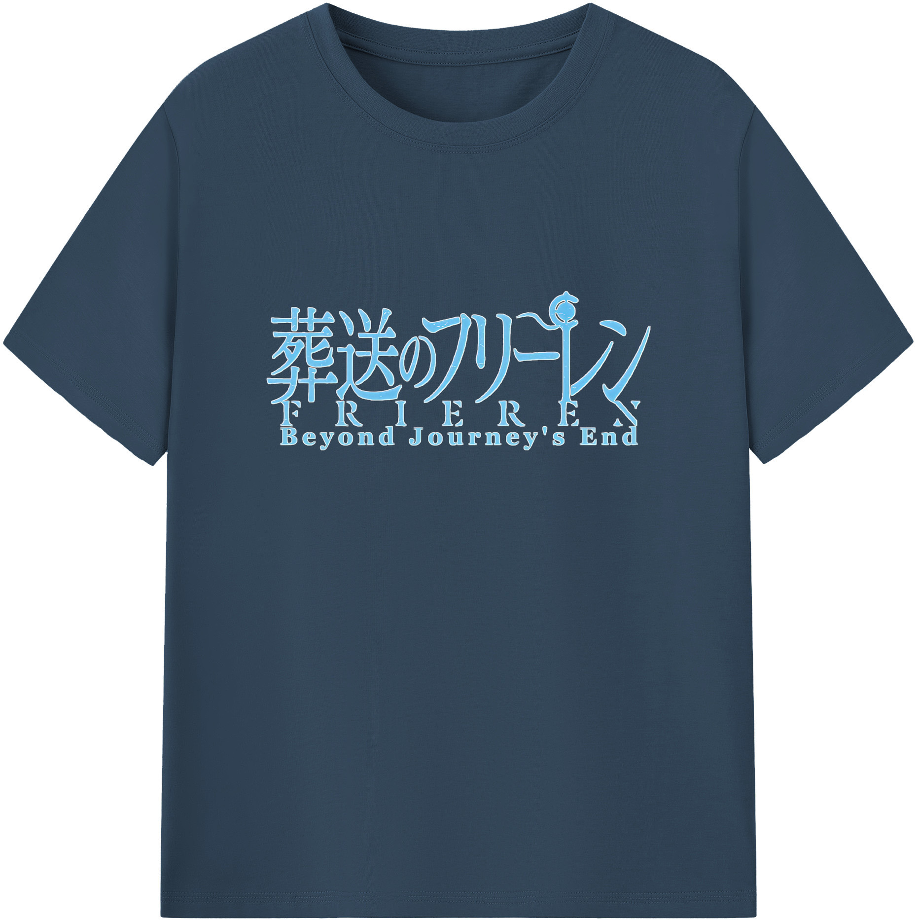 （画像用） 葬送のフリーレン Frieren 綿100％ メンズ半袖Tシャツ｜肌触りやわらか＆通気性