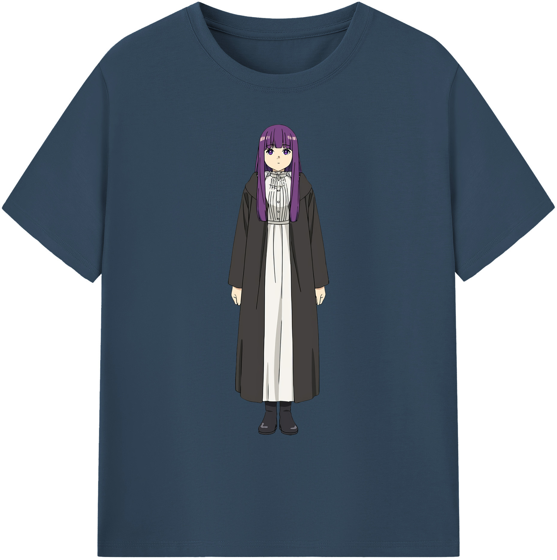 （画像用） 葬送のフリーレン Frieren 綿100％ メンズ半袖Tシャツ｜肌触りやわらか＆通気性
