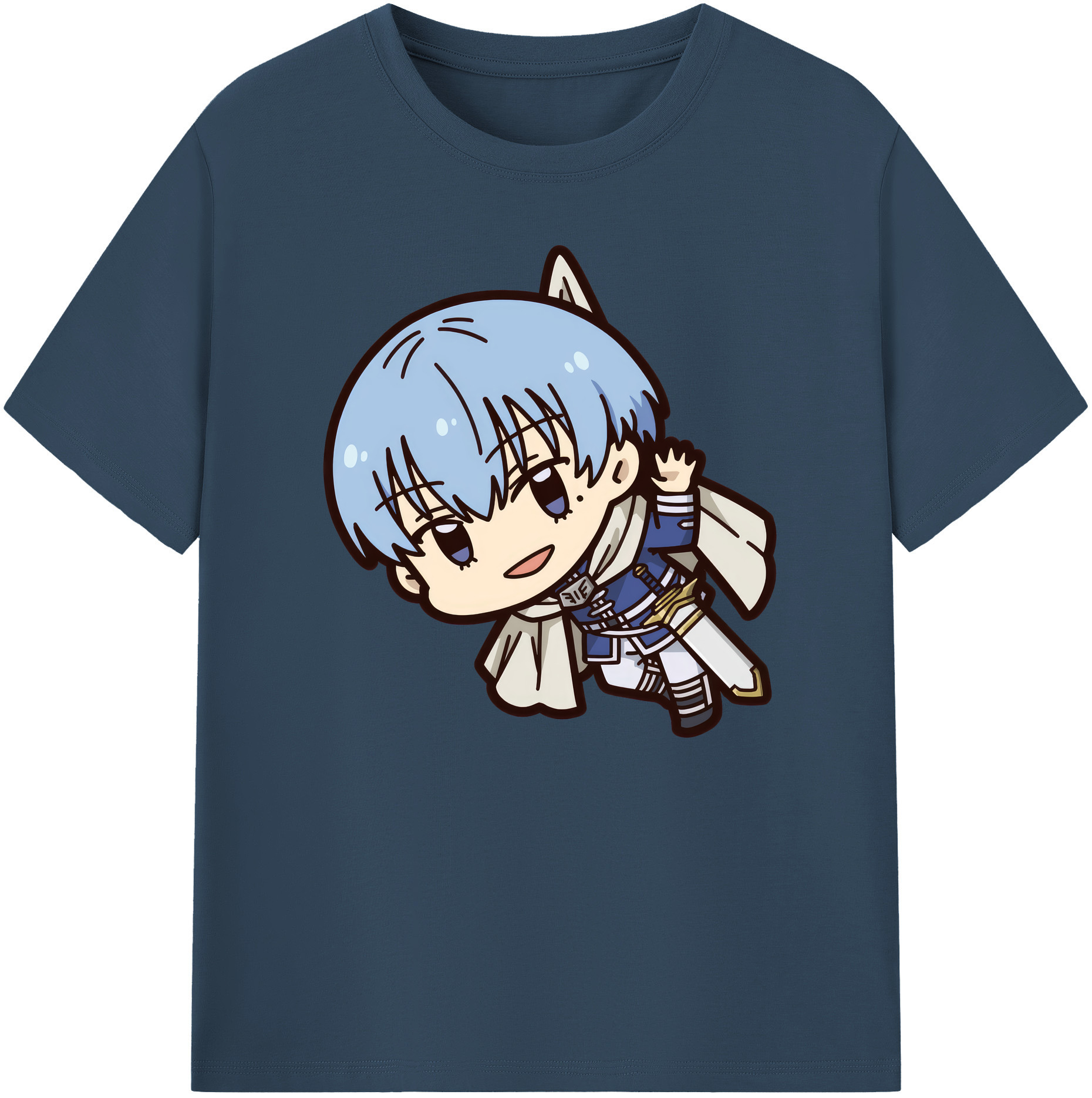 （画像用） 葬送のフリーレン Frieren 綿100％ メンズ半袖Tシャツ｜肌触りやわらか＆通気性