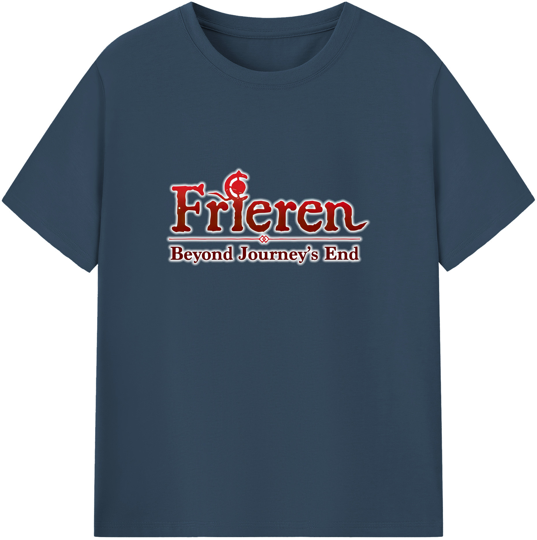 （画像用） 葬送のフリーレン Frieren 綿100％ メンズ半袖Tシャツ｜肌触りやわらか＆通気性