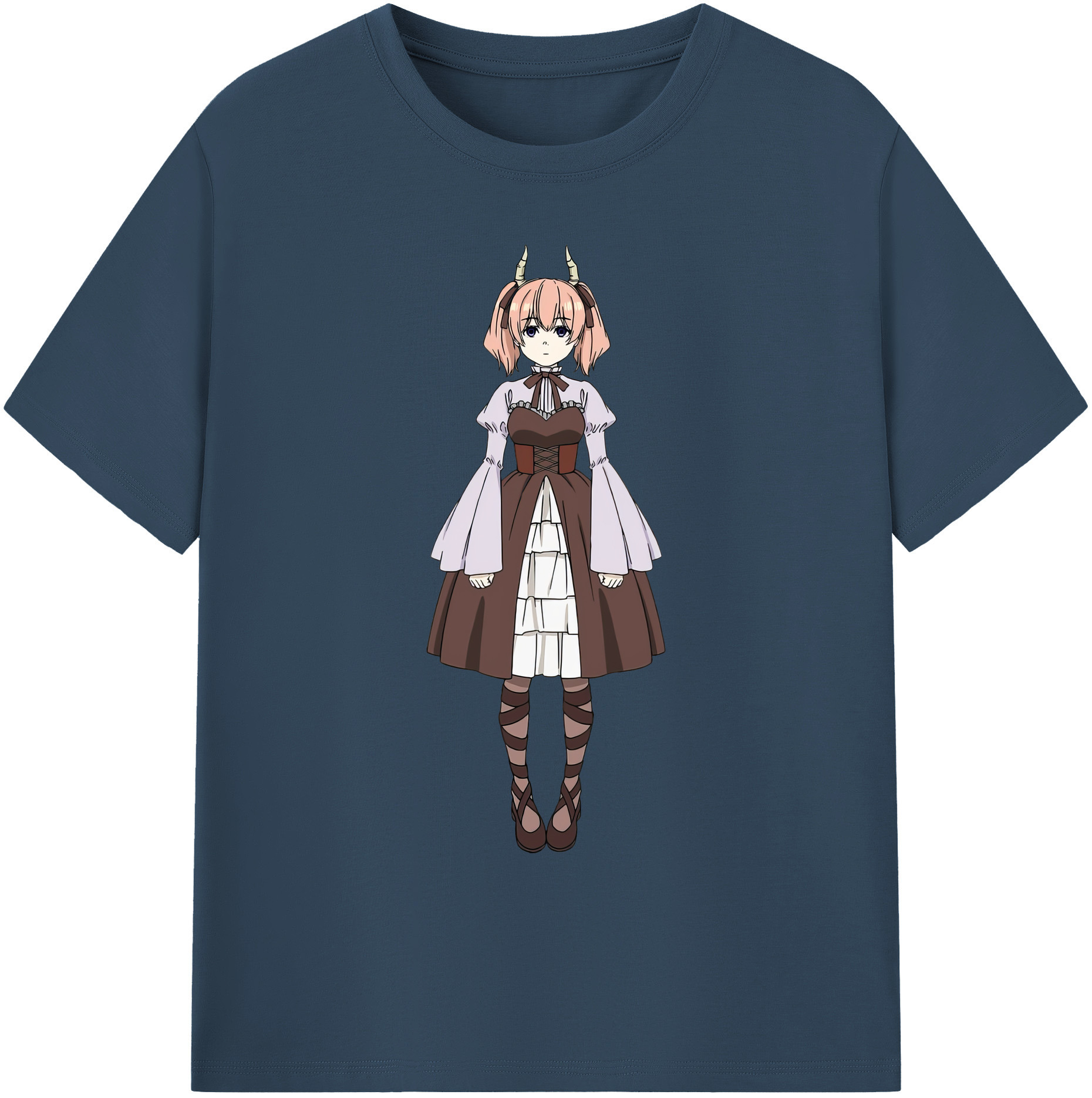 （画像用） 葬送のフリーレン Frieren 綿100％ メンズ半袖Tシャツ｜肌触りやわらか＆通気性