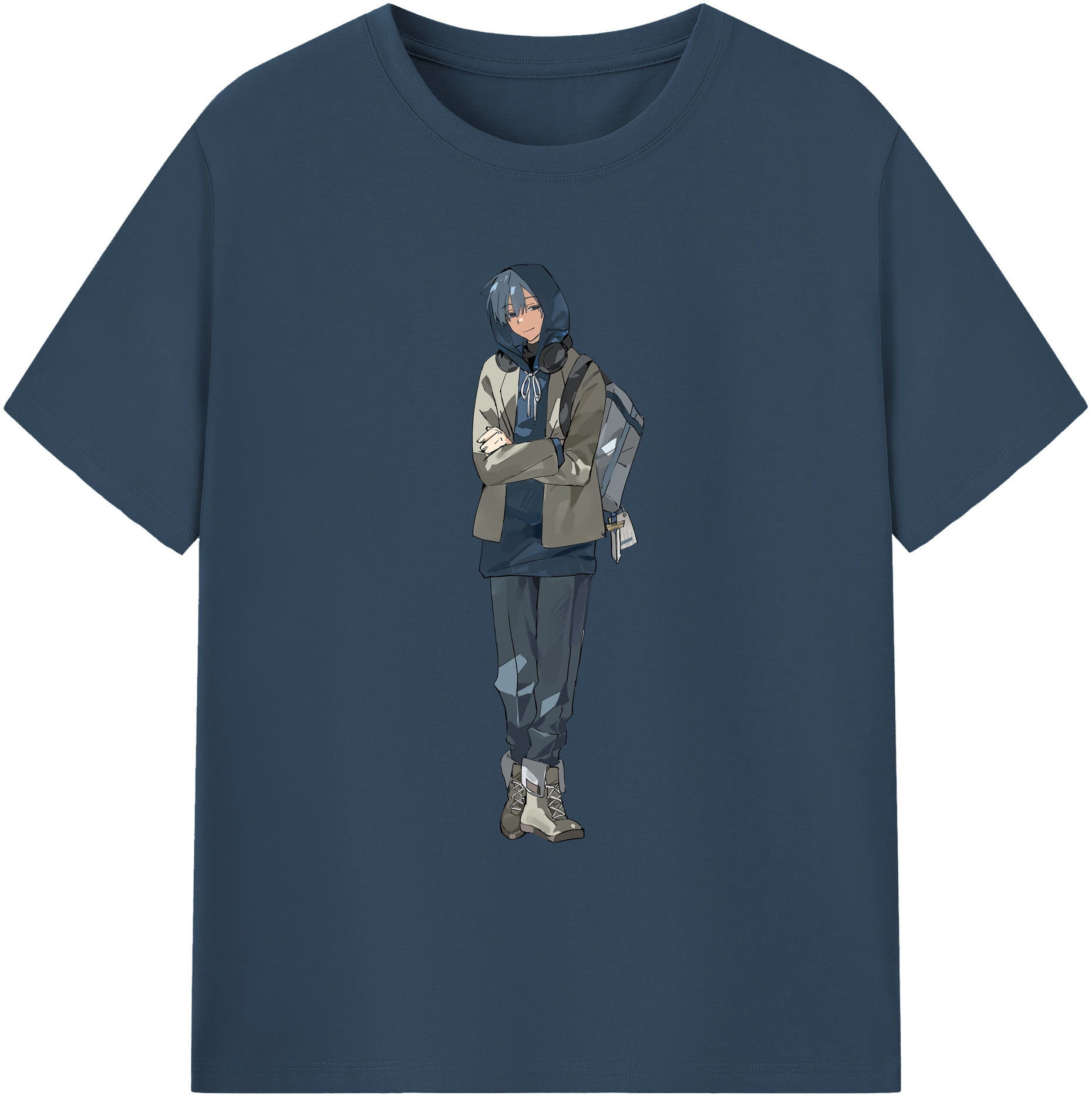 （画像用） 葬送のフリーレン Frieren 綿100％ メンズ半袖Tシャツ｜肌触りやわらか＆通気性